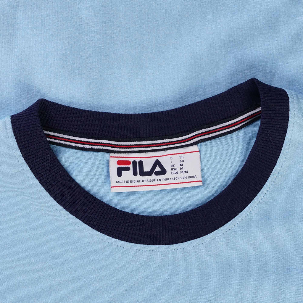 Fila Vintage Marconi T-Shirt - Blue Bell