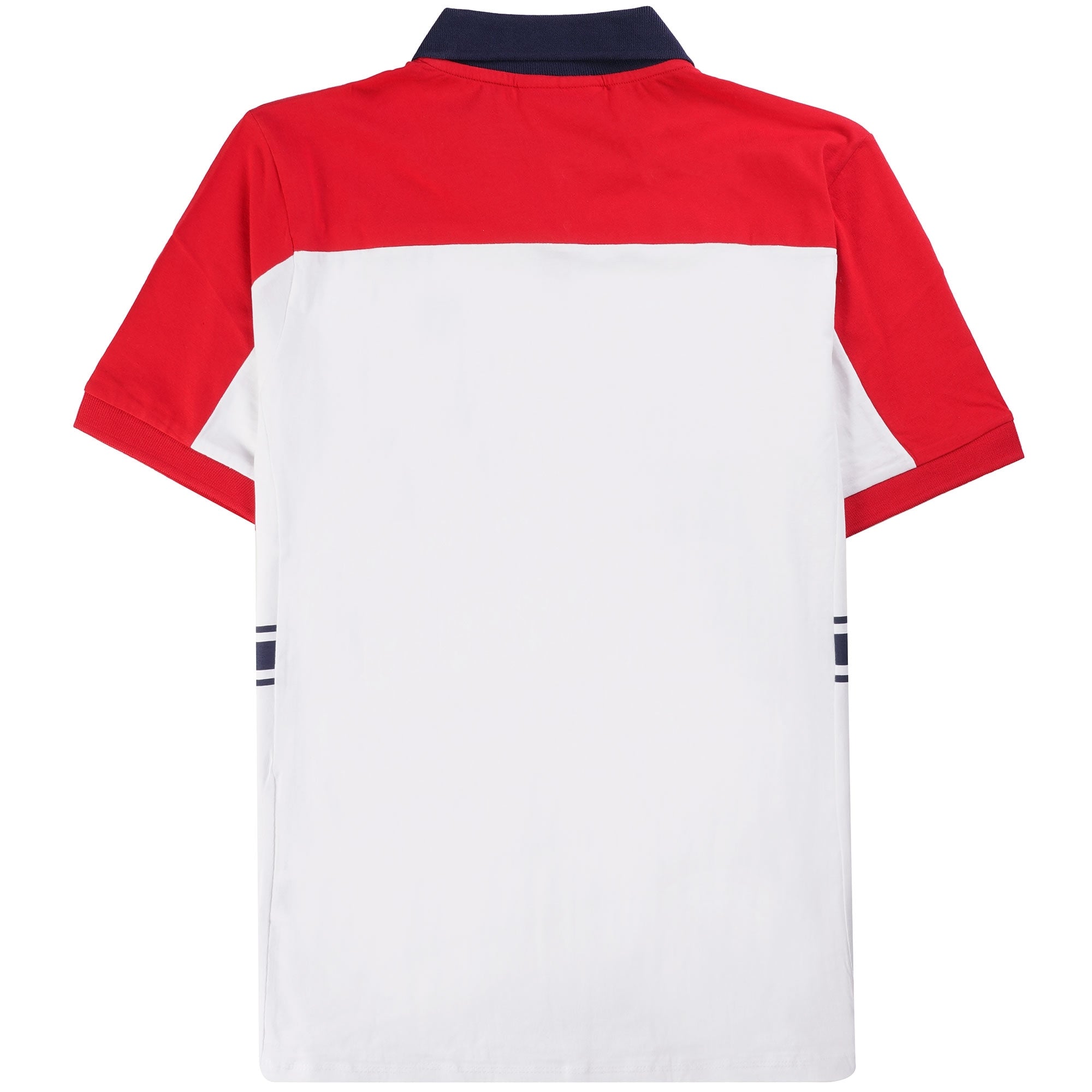 Fila Vintage Mivvi Polo Shirt - White and Red
