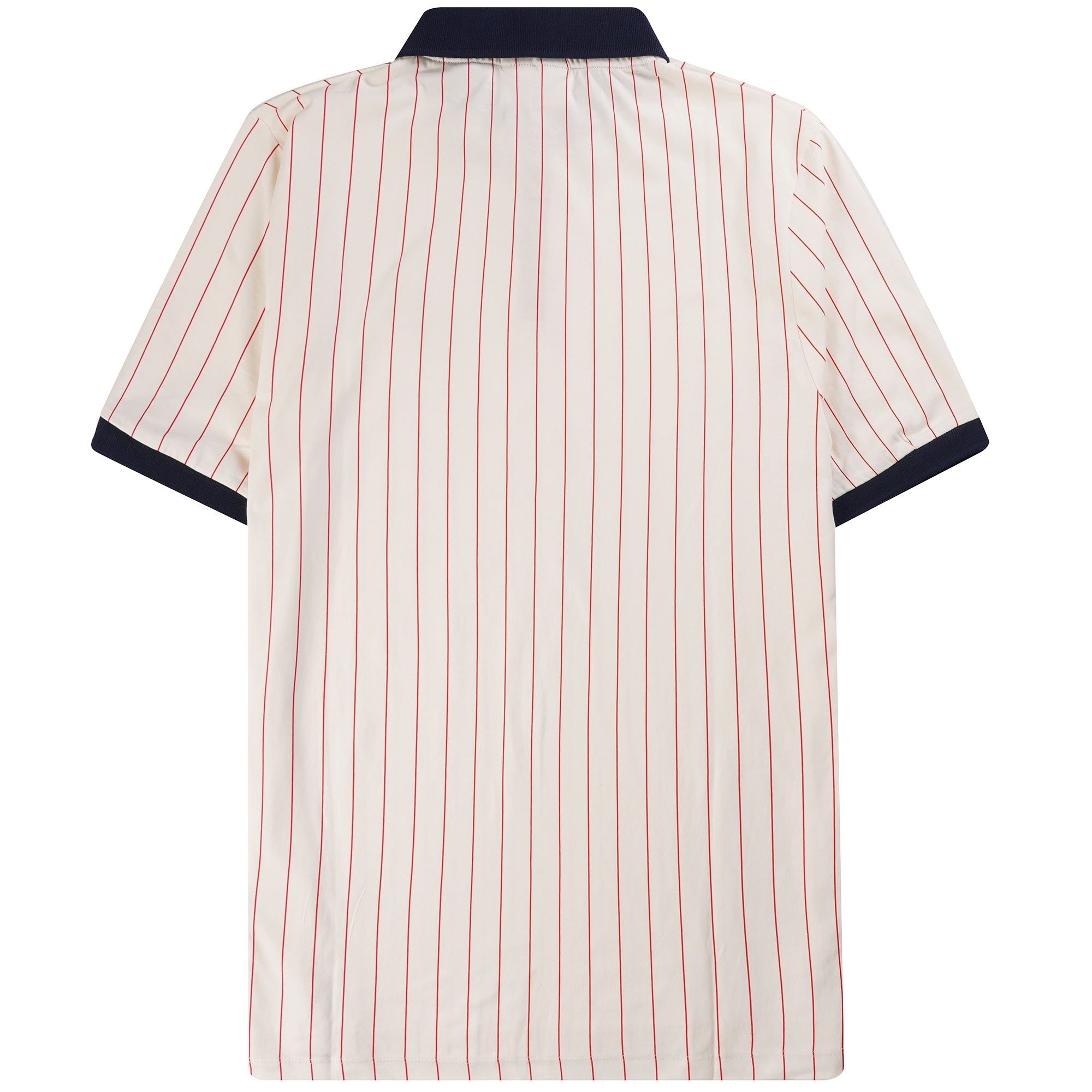 Fila Vintage BB1 Classic Vintage Striped Polo Shirt - Gardenia