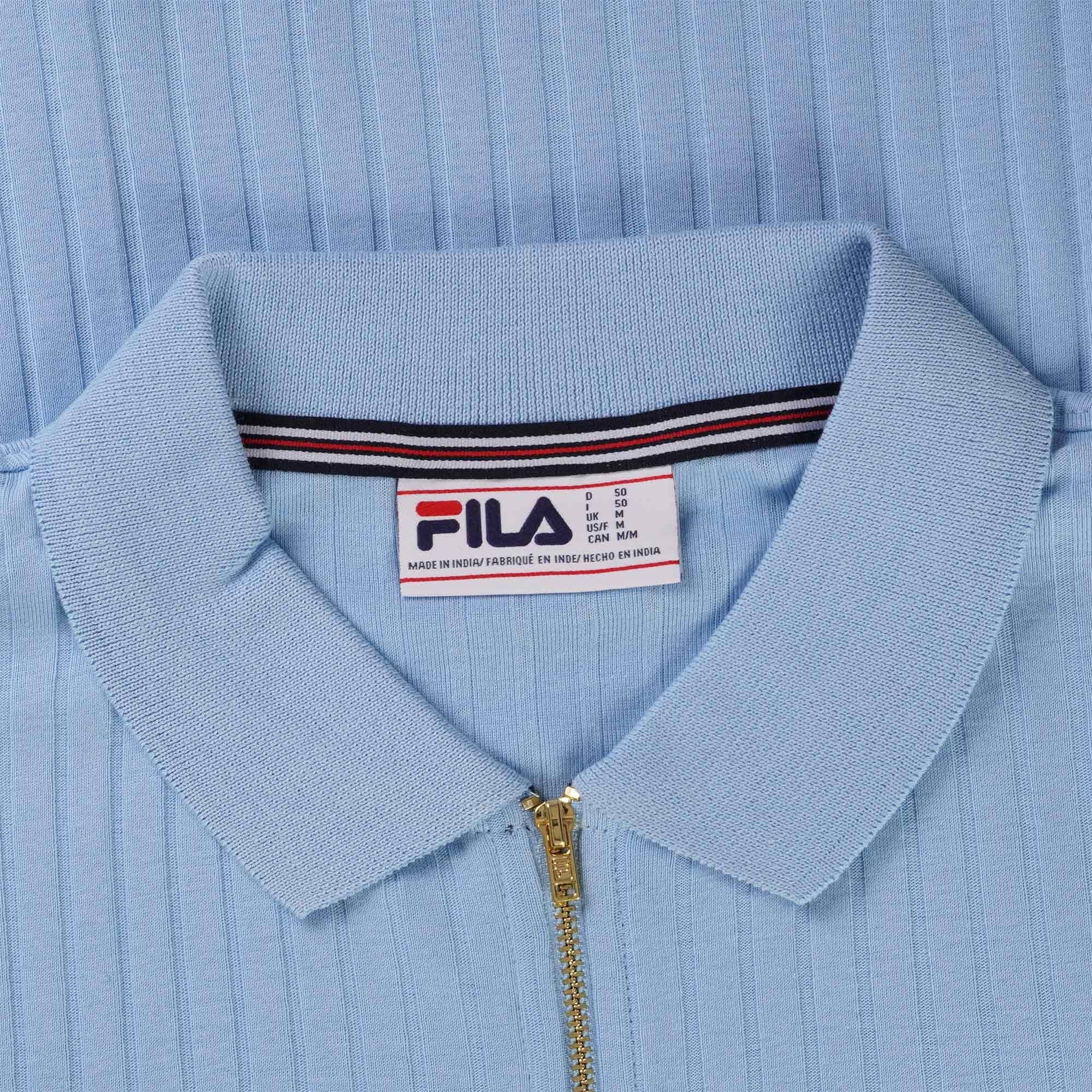 Fila Vintage Pannuci Slim Fit Polo Shirt - Blue Bell