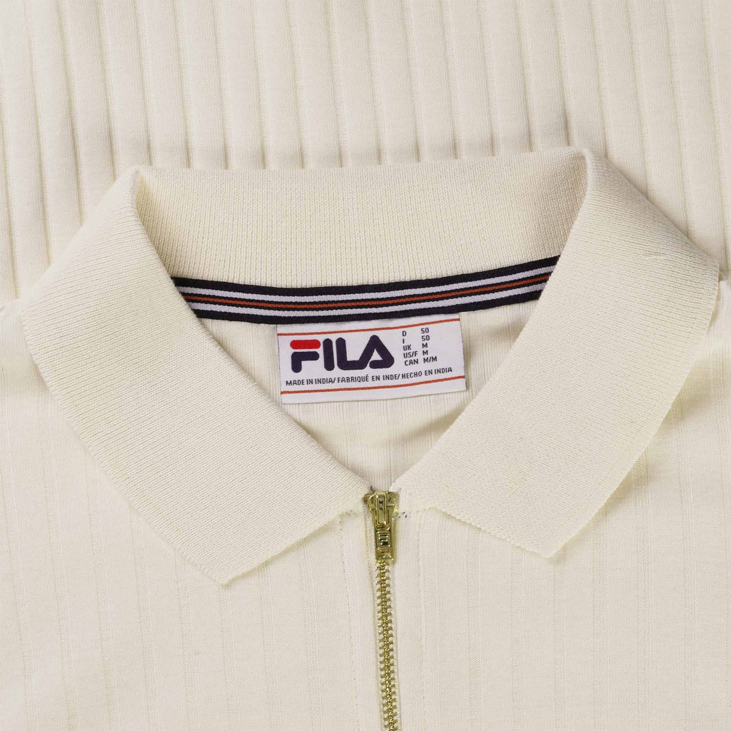 Fila Vintage Pannuci Slim Fit Polo Shirt - Gardenia