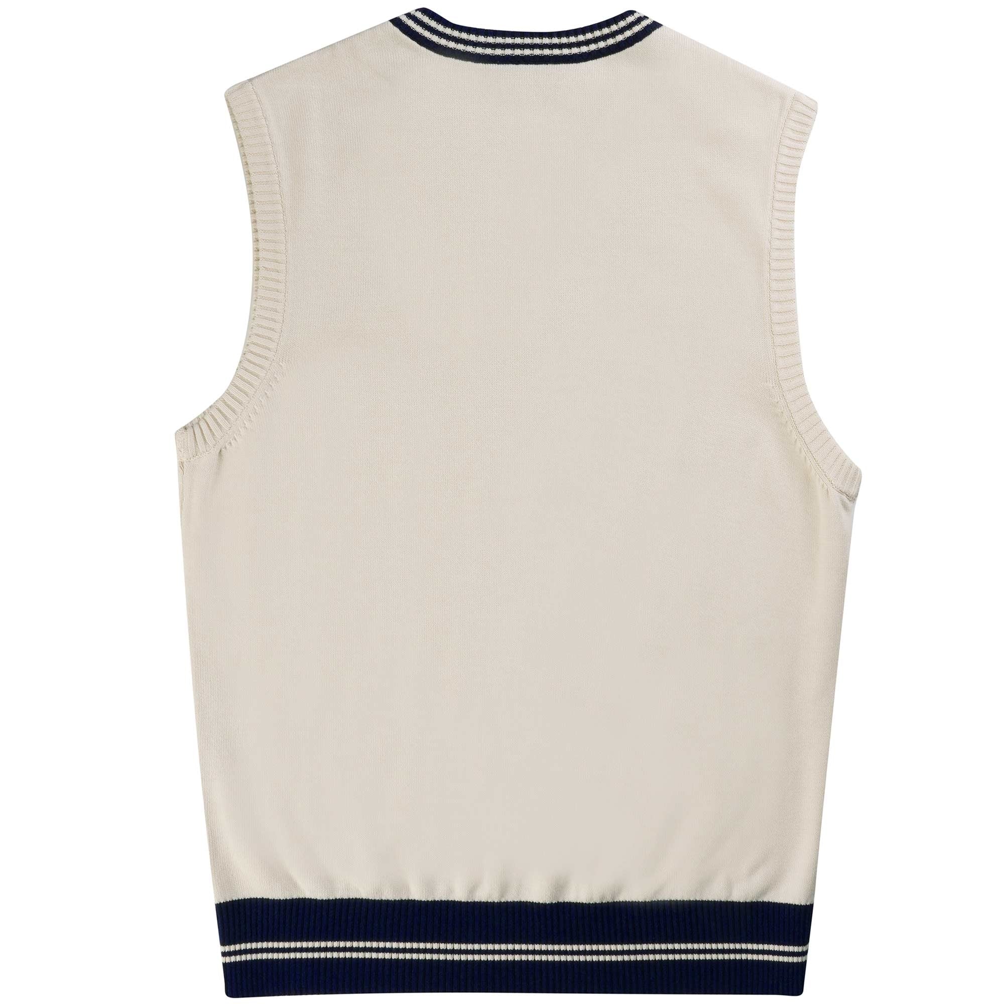 Fila Vintage Francis Knitted Vest - Gardenia