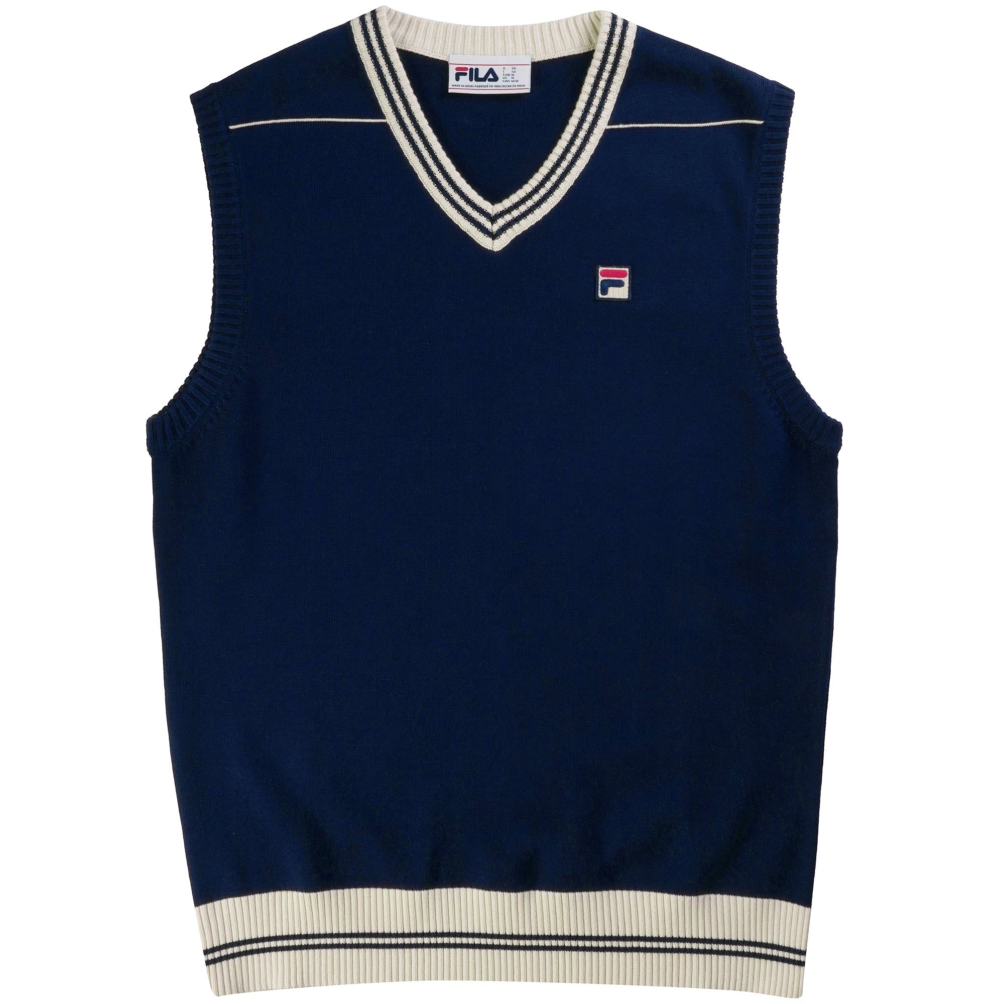 Fila Vintage Francis Knitted Vest - Fila Navy