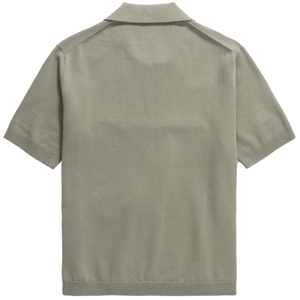 Norse Projects Leif Cotton Linen Polo Shirt - Clay