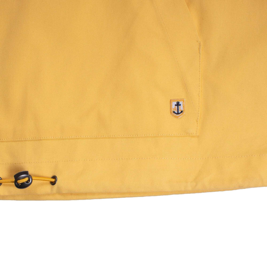 Armor Lux Water-Repellent Smock Jacket - Yellow