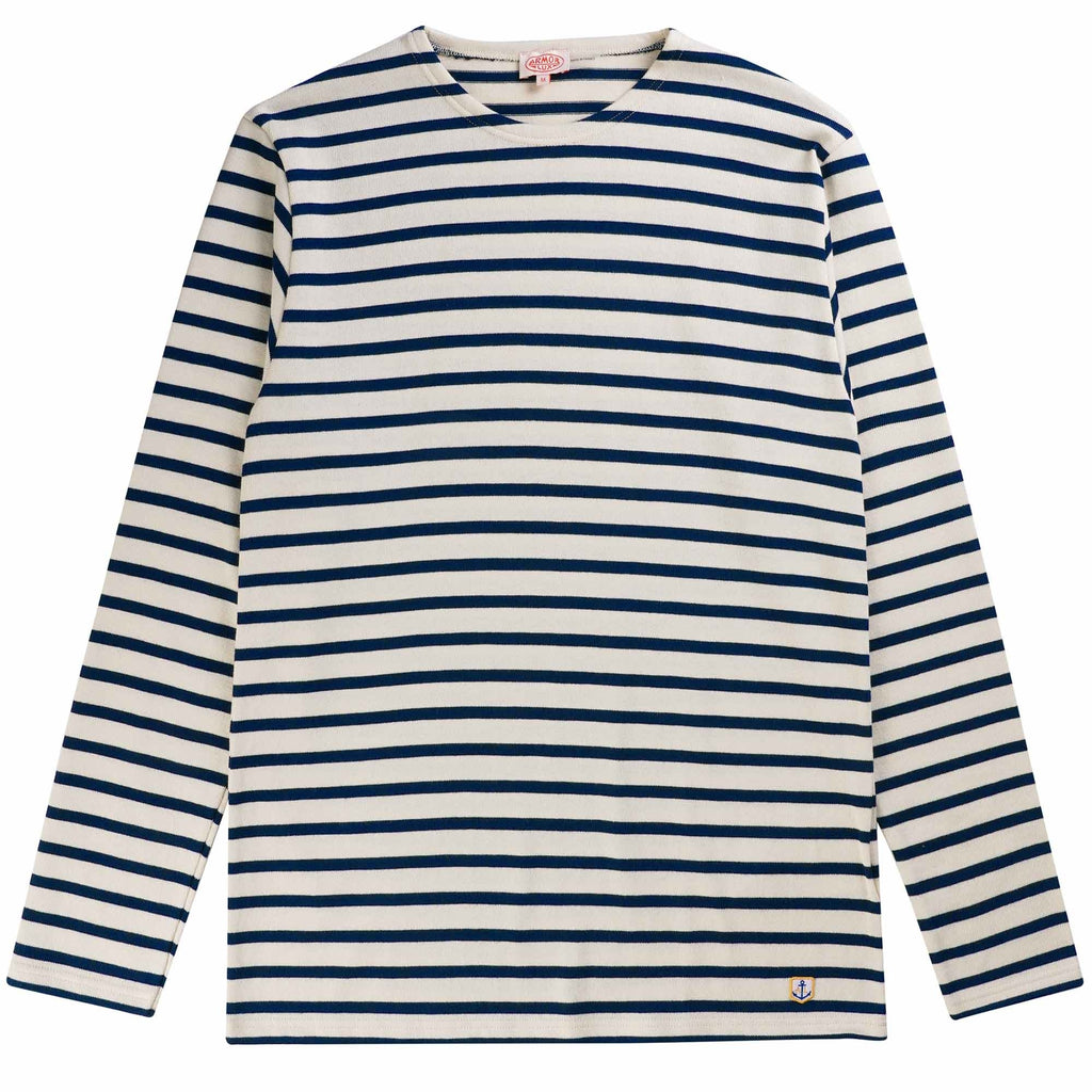 Armor Lux Breton Striped Shirt - Nature and Marine