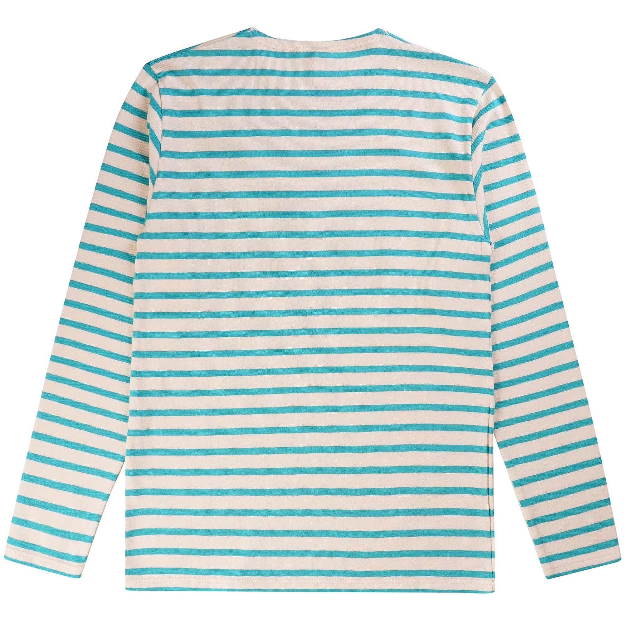 Armor Lux Breton Striped Shirt - Nature and Pagoda