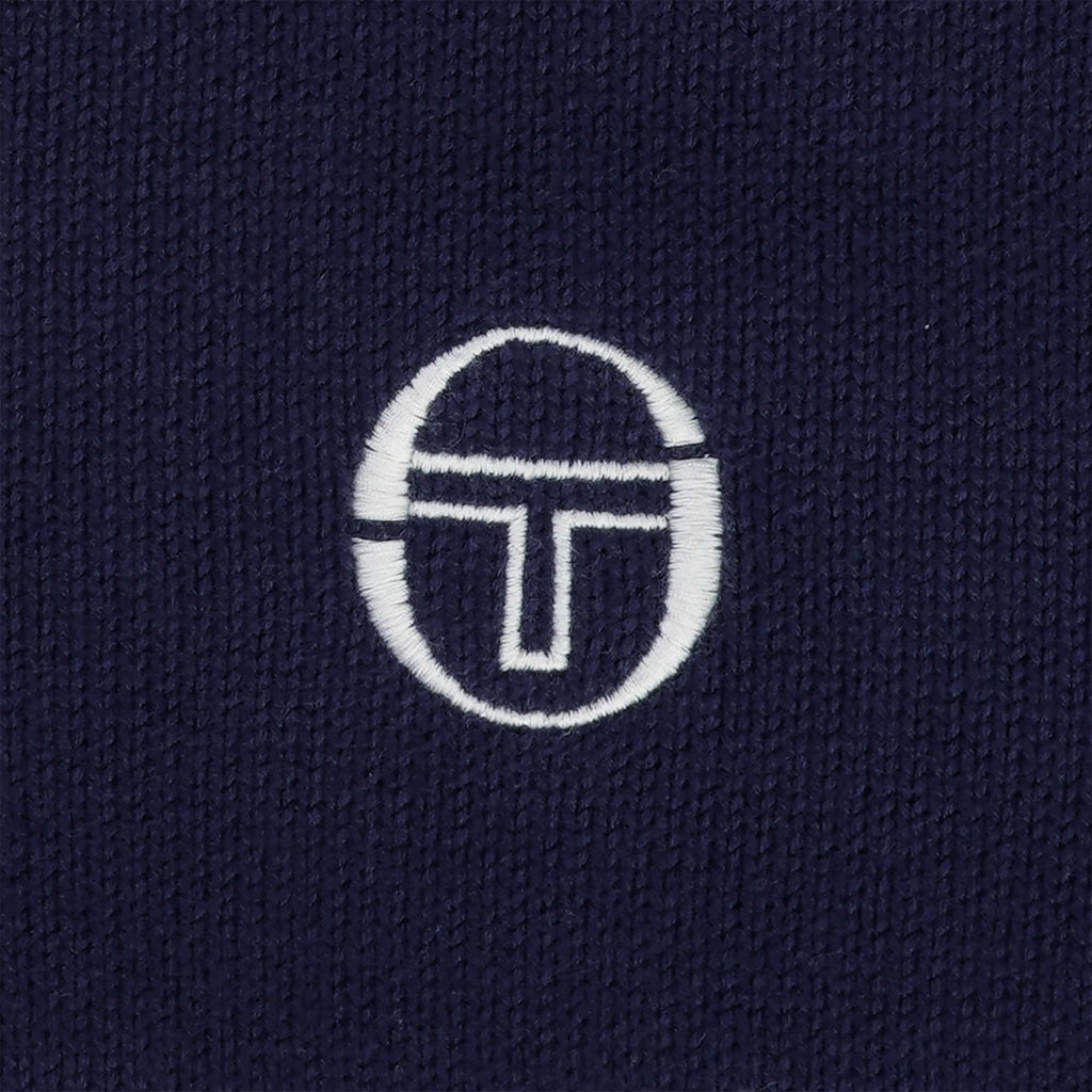 Sergio Tacchini Donato Knitted Track Jacket - Clear Sky
