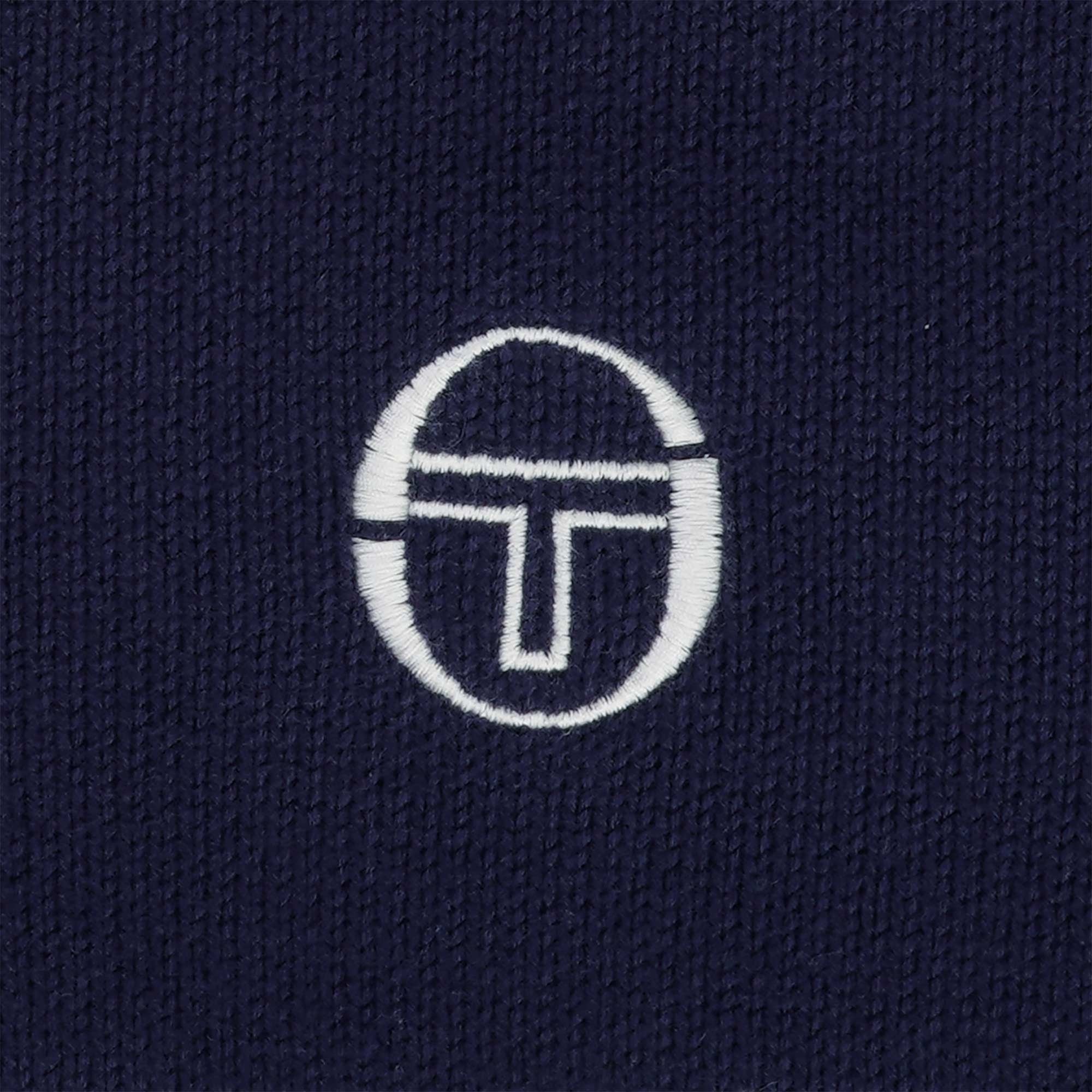 Sergio Tacchini Donato Knitted Track Jacket - Clear Sky