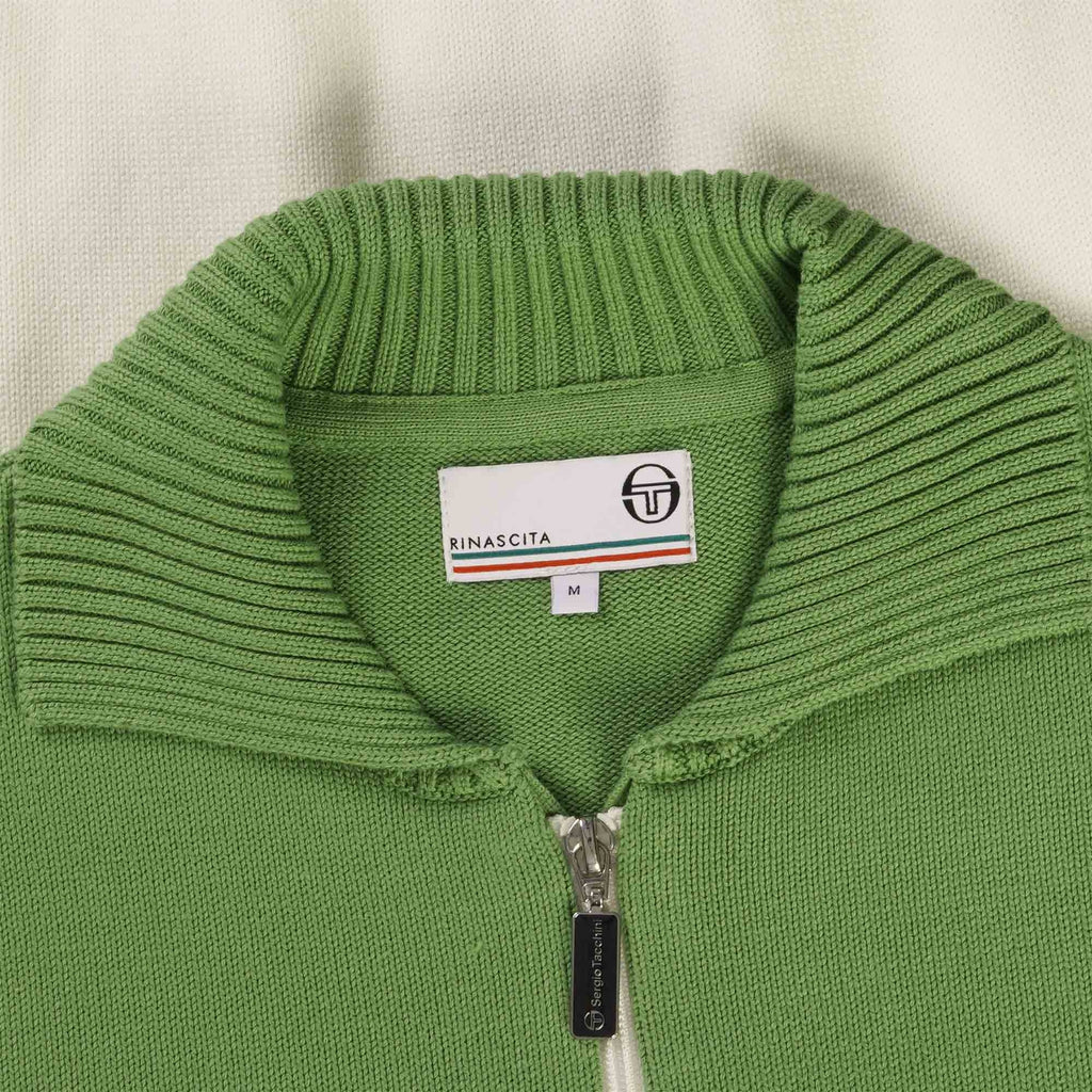 Sergio Tacchini Donato Knitted Track Top - Gardenia