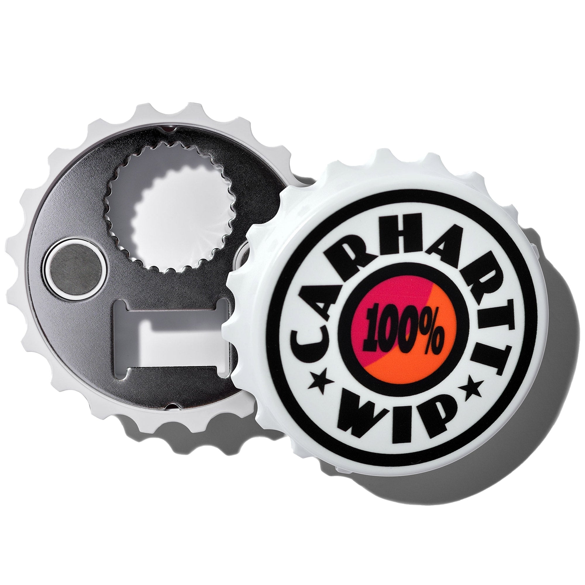 Carhartt WIP Bottle Cap Opener - White