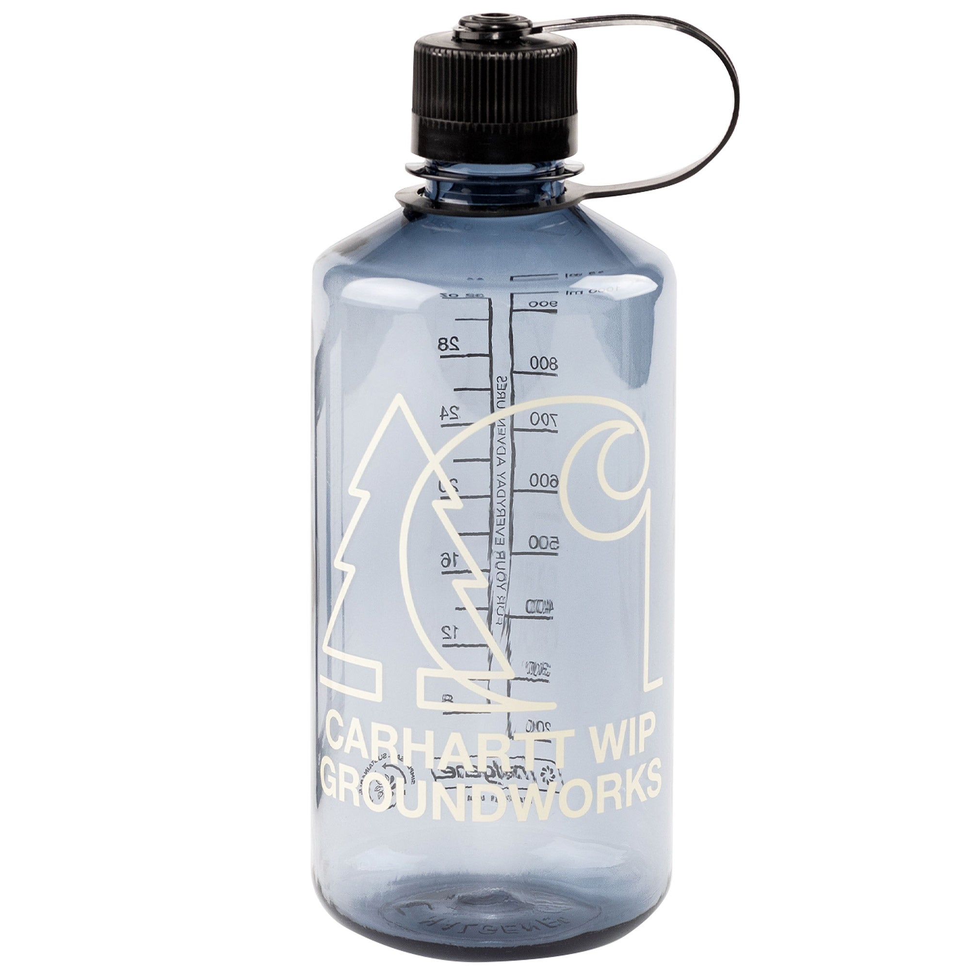 Carhartt WIP Groundworks Water Bottle - Grey