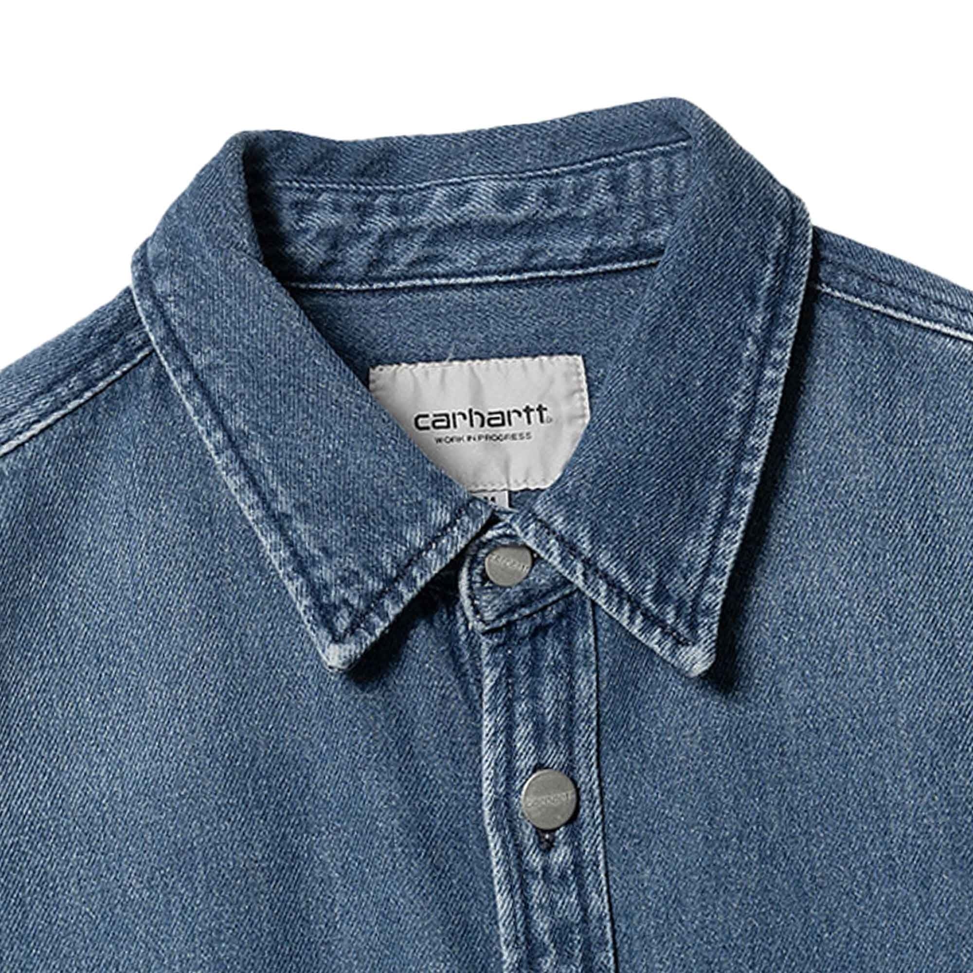 Carhartt WIP Short Sleeve Ody Shirt - Dark Wash