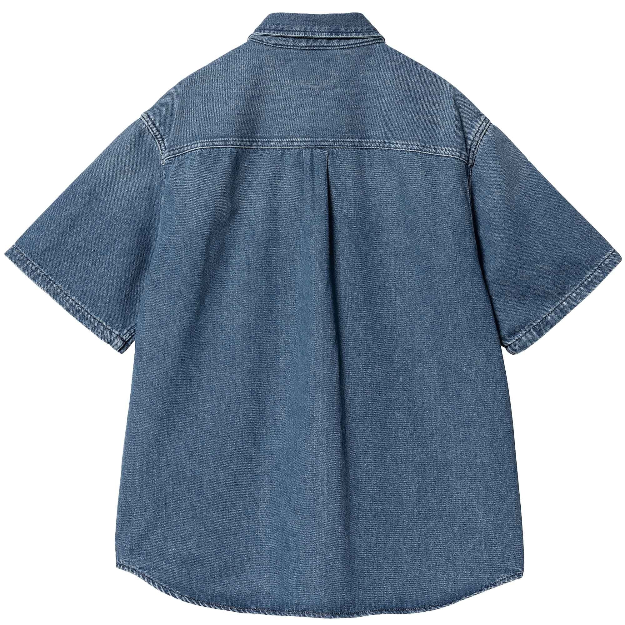 Carhartt WIP Short Sleeve Ody Shirt - Dark Wash