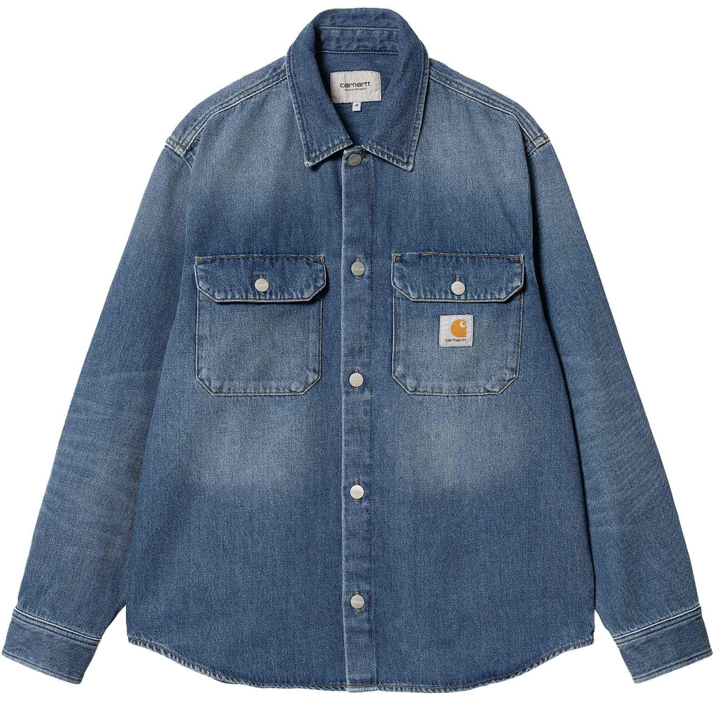 Carhartt WIP Harvey Shirt Jac - Dark Wash
