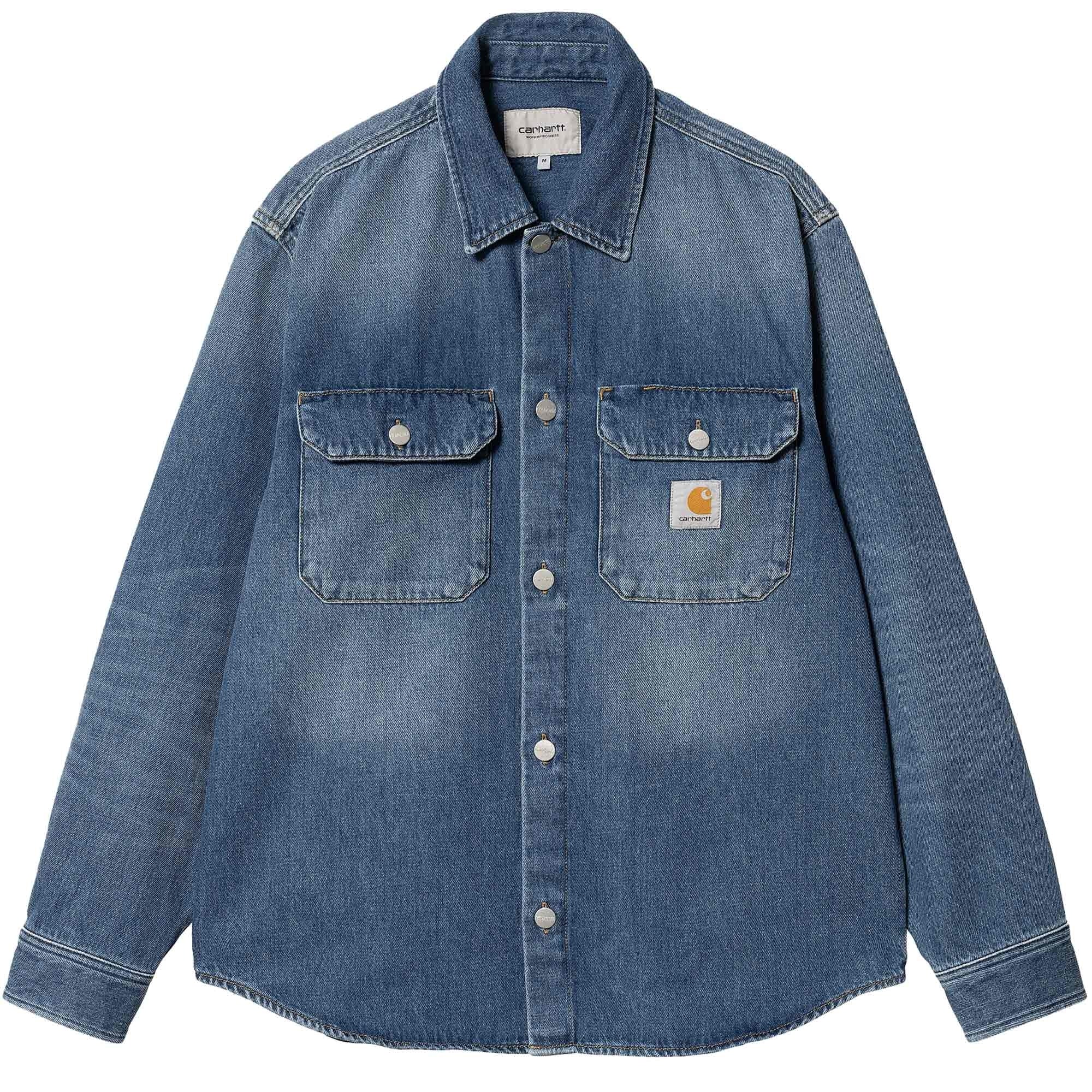 Carhartt WIP Harvey Shirt Jac - Dark Wash