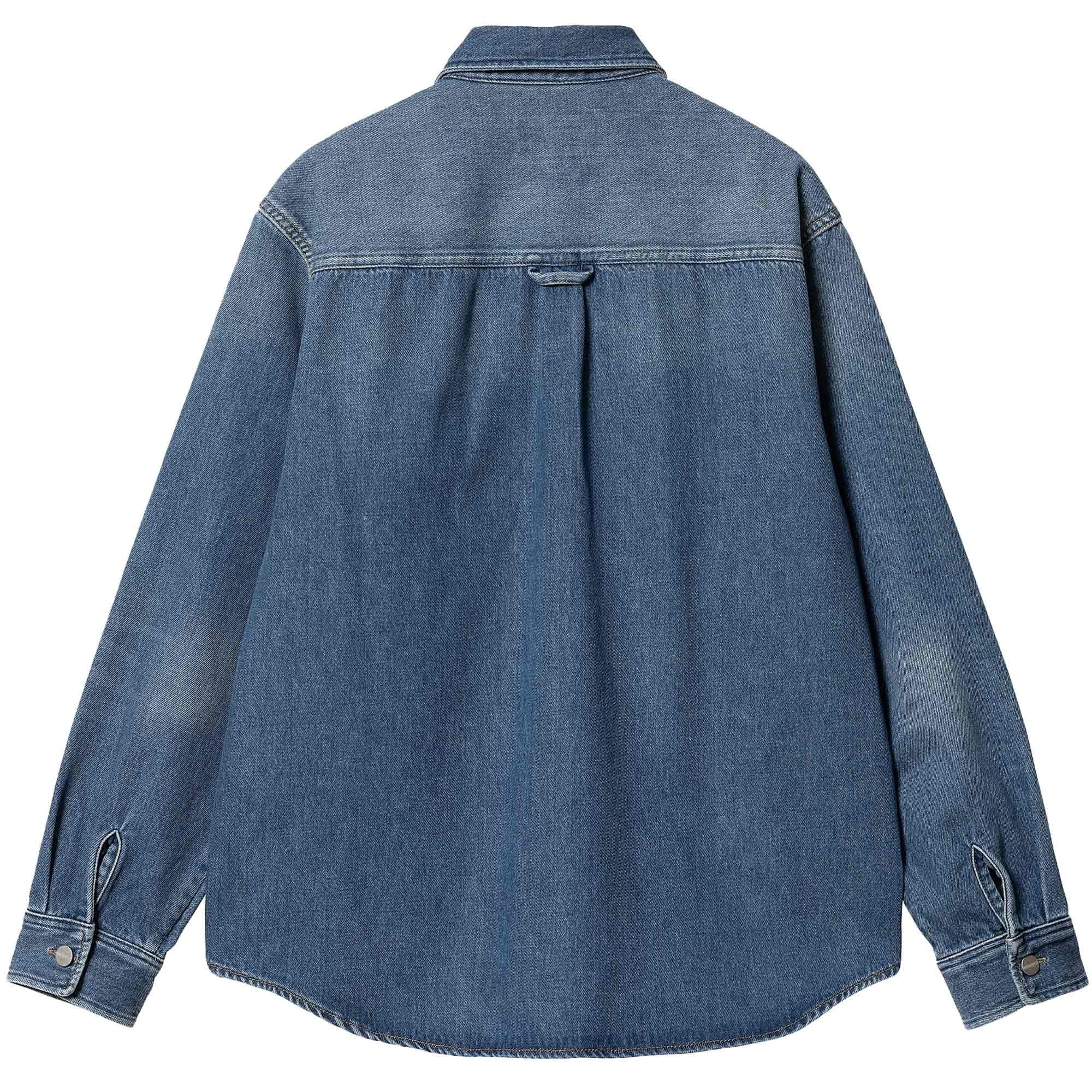 Carhartt WIP Harvey Shirt Jac - Dark Wash