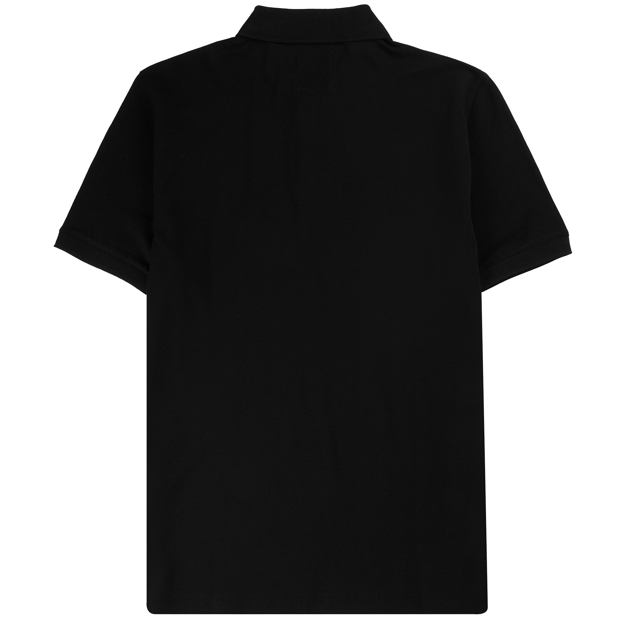 Emporio Armani Mercerised Piqu Polo Shirt - Nero