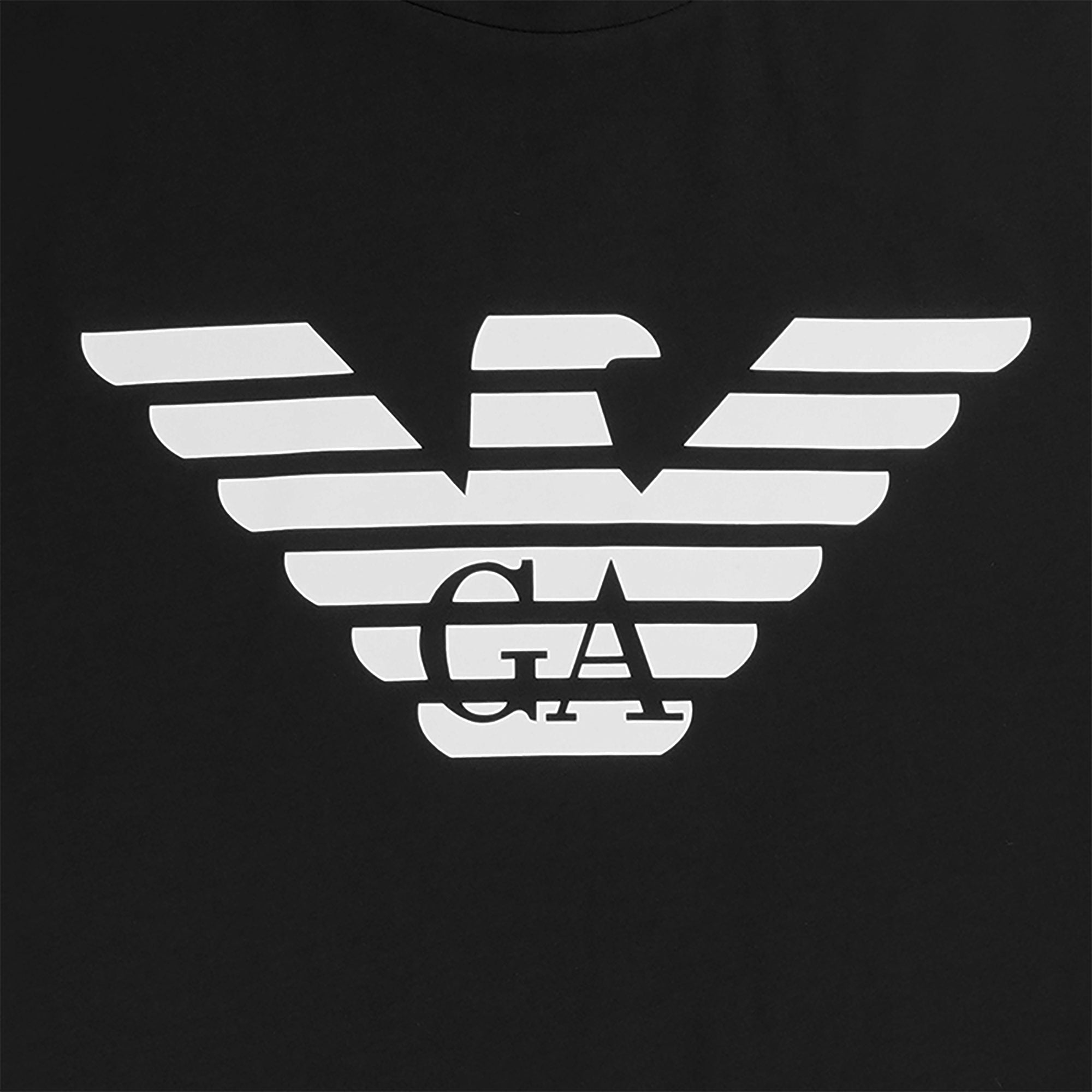 Emporio Armani Logo T-Shirt - Nero
