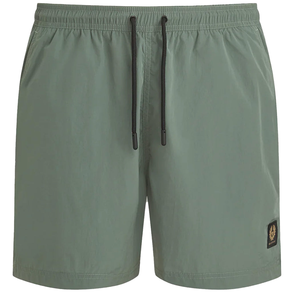 Belstaff Clipper Swim Shorts - Mineral Green