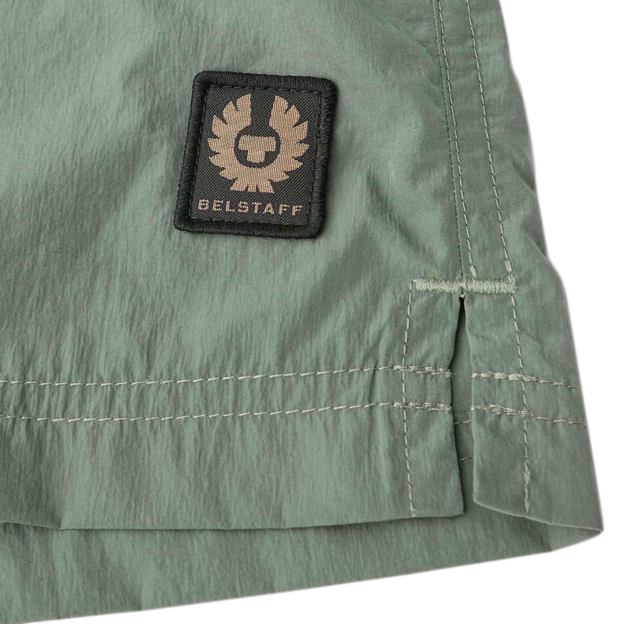 Belstaff Clipper Swim Shorts - Mineral Green