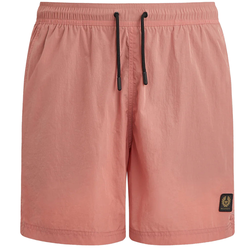Belstaff Clipper Swim Shorts - Rust Pink