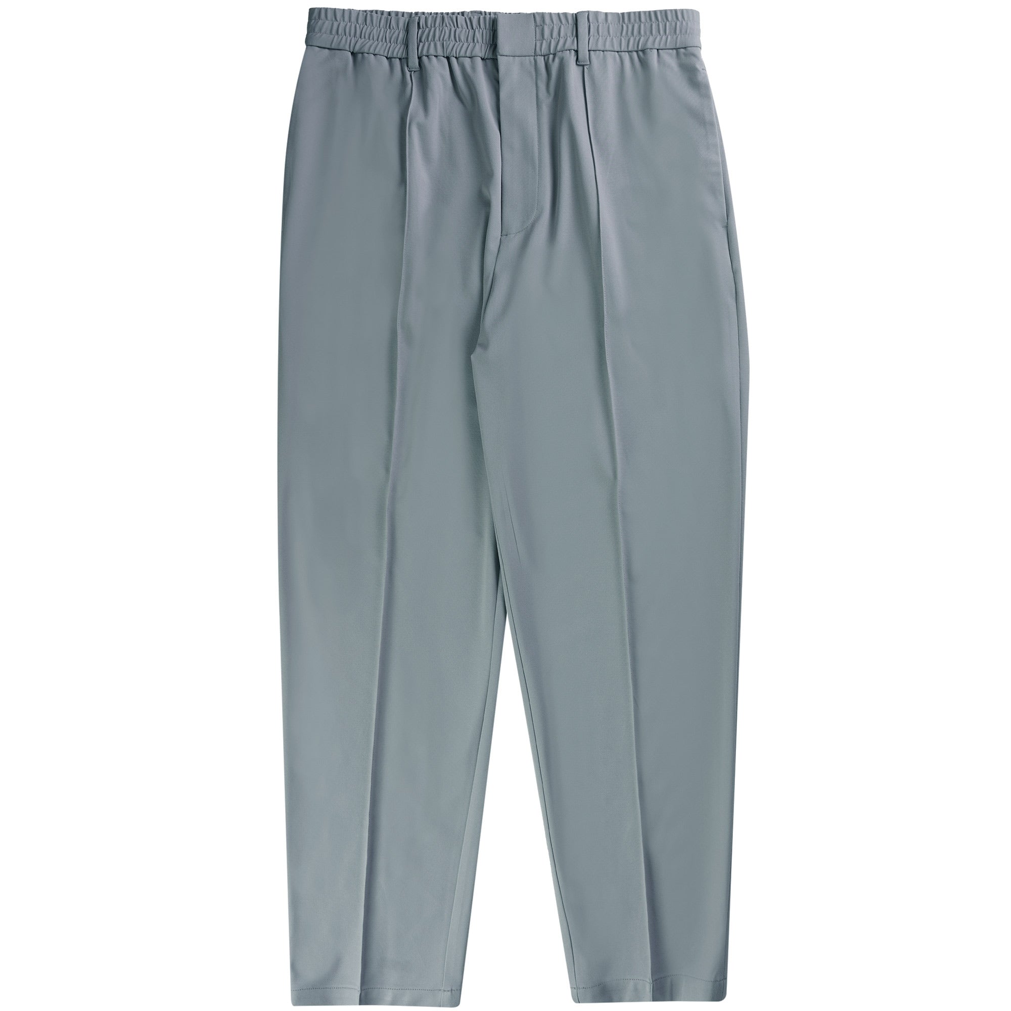 Emporio Armani Raised-Seam Tapered Trousers - Monument