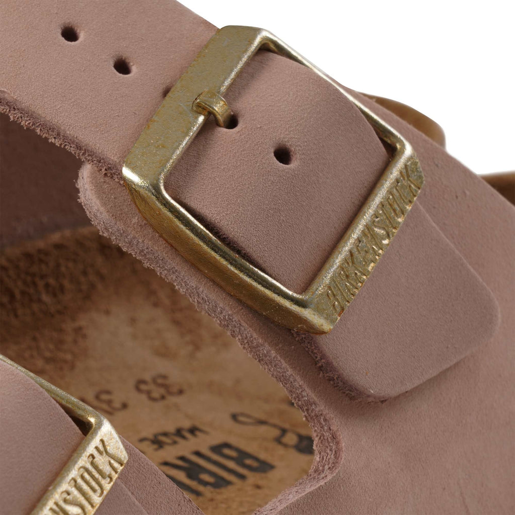 Birkenstock Womens Arizona Nubuck Leather - Soft Pink