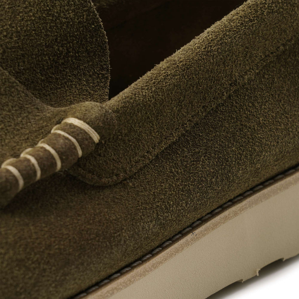 Yogi x Stuarts Rudy Suede Loafers - Dark Olive