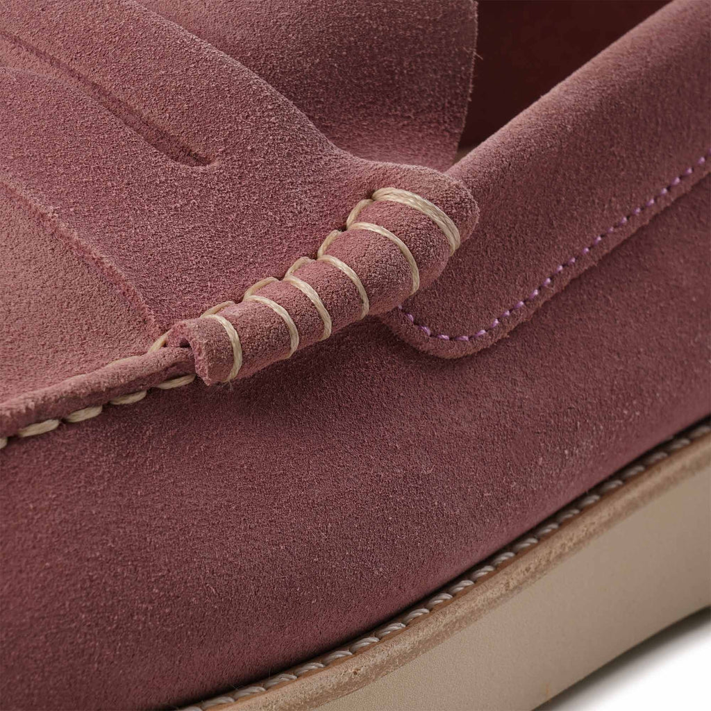 Stuarts London x Stuarts Rudy Suede Loafers - Lilac