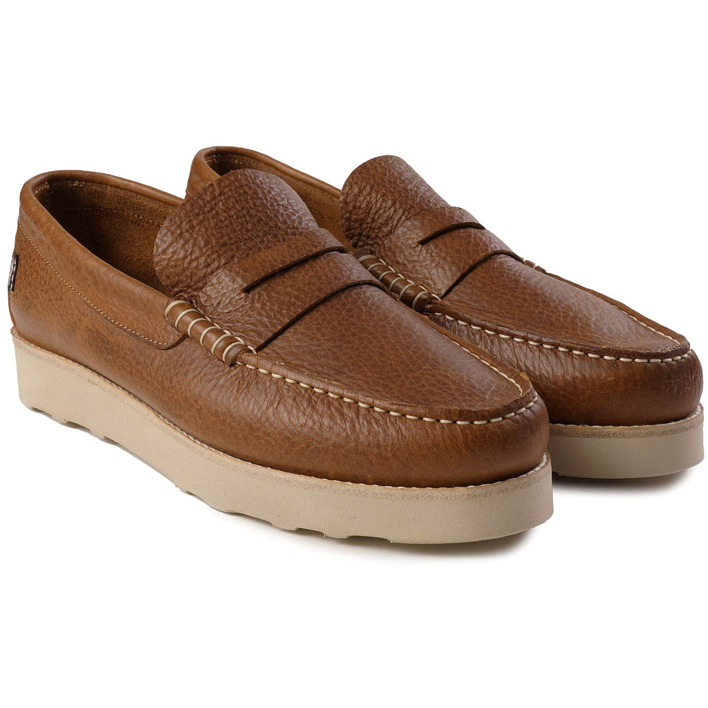 Yogi x Stuarts Rudy Loafers Ostrich Leather - Honey