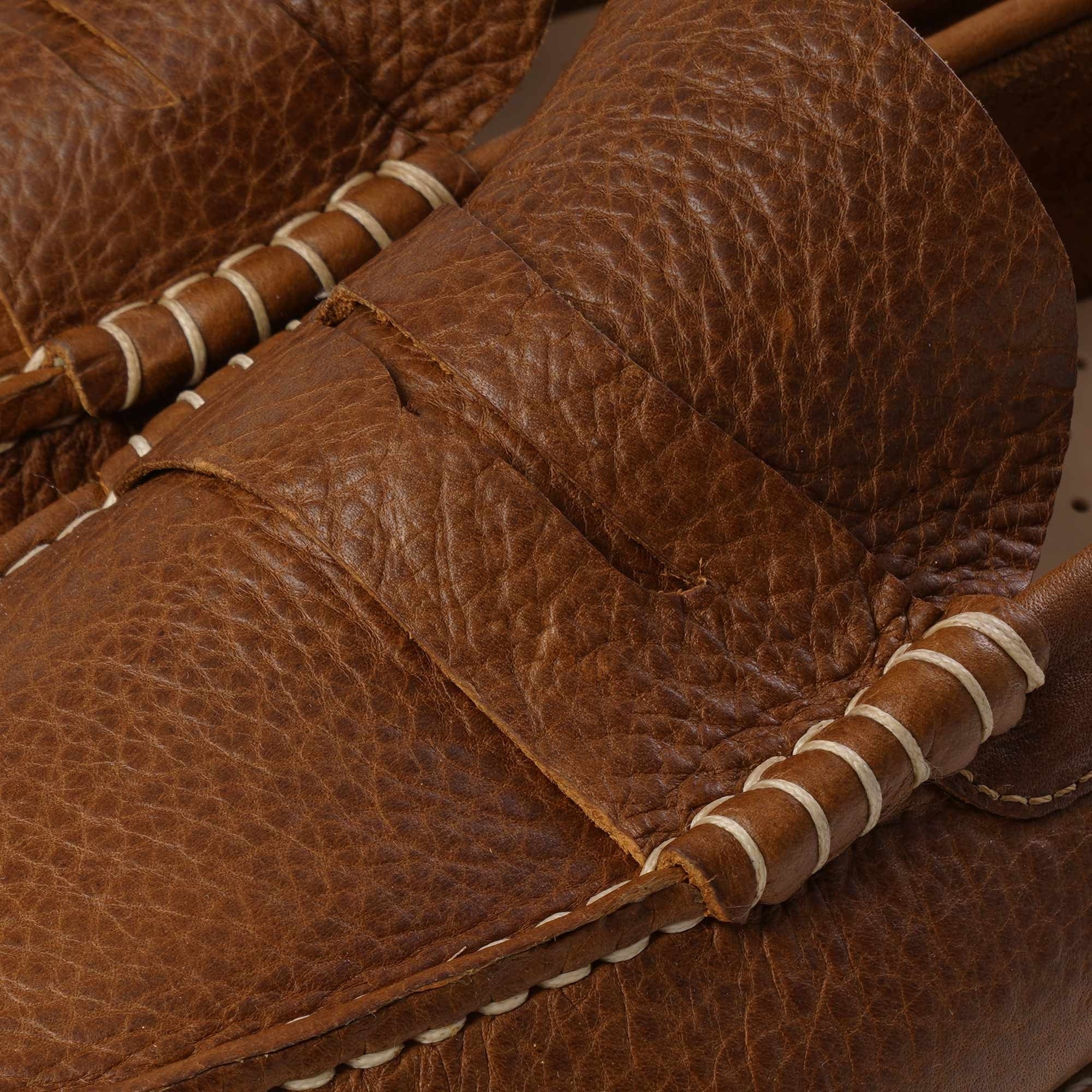Yogi x Stuarts Rudy Loafers Ostrich Leather - Honey