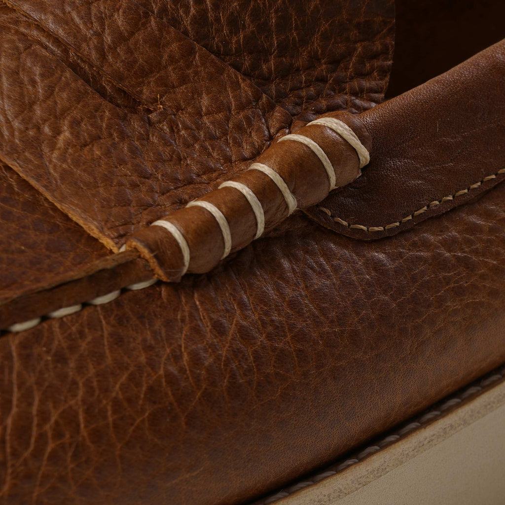 Yogi x Stuarts Rudy Loafers Ostrich Leather - Honey