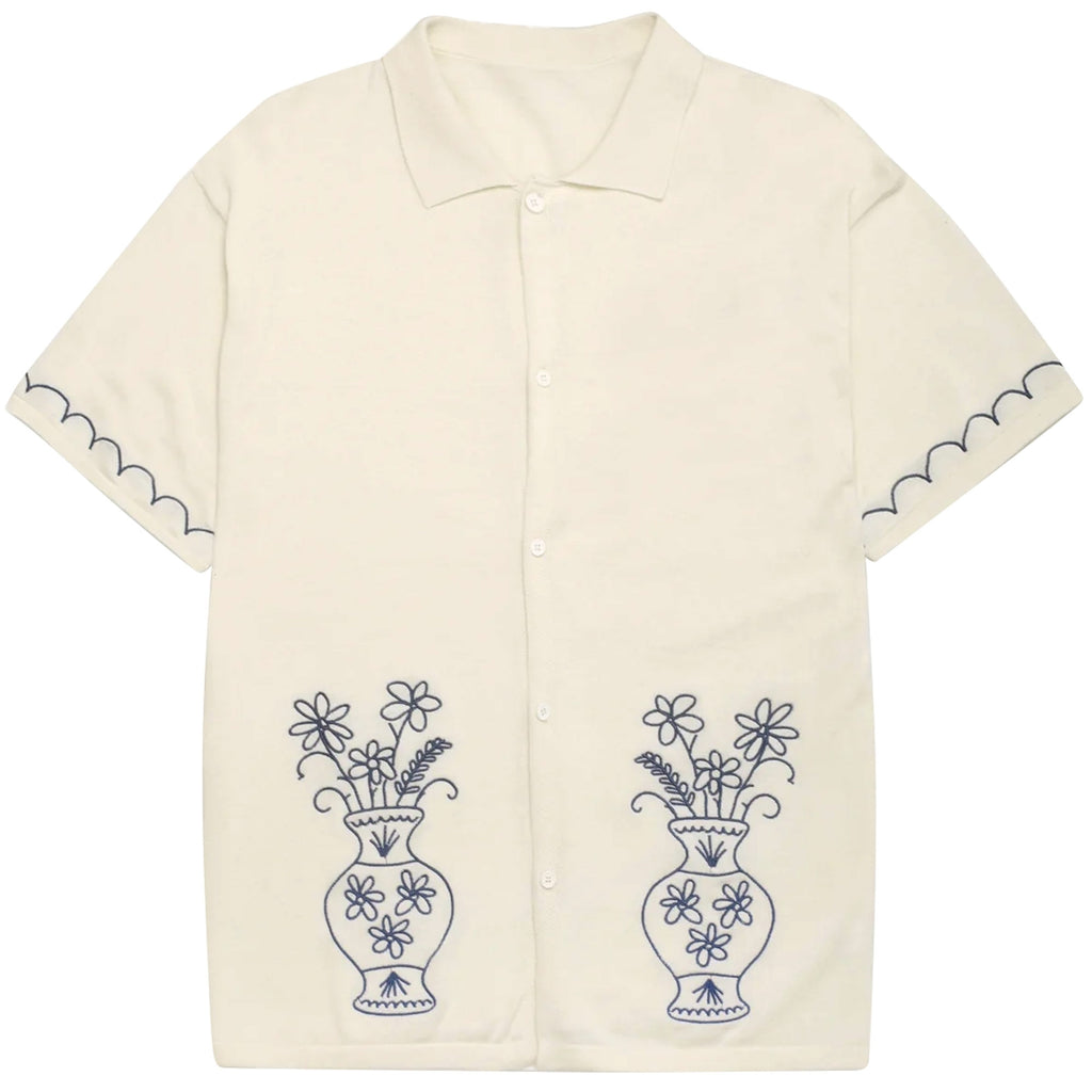 Service Works Knitted Vase Shirt - Khaki