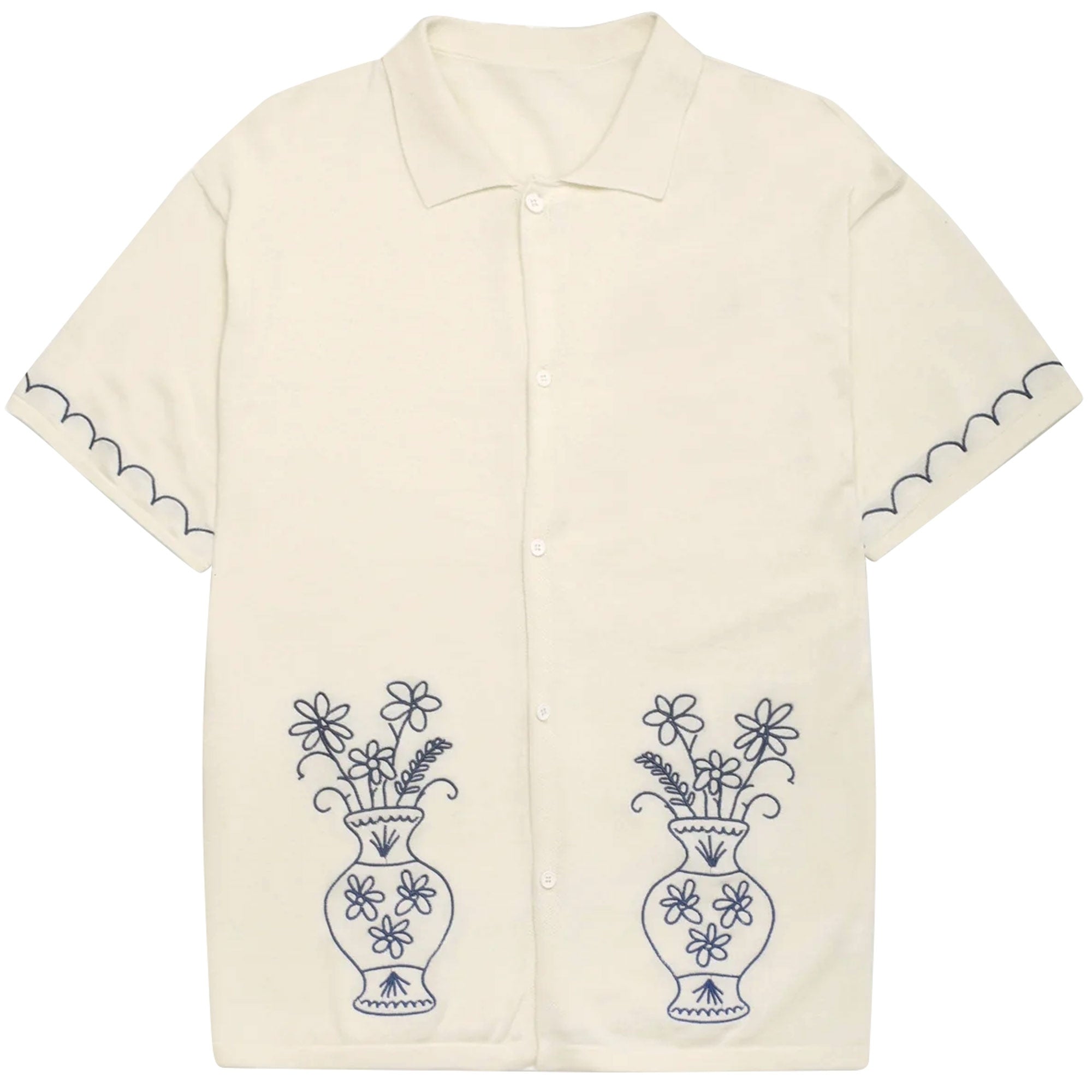 Service Works Knitted Vase Shirt - Khaki