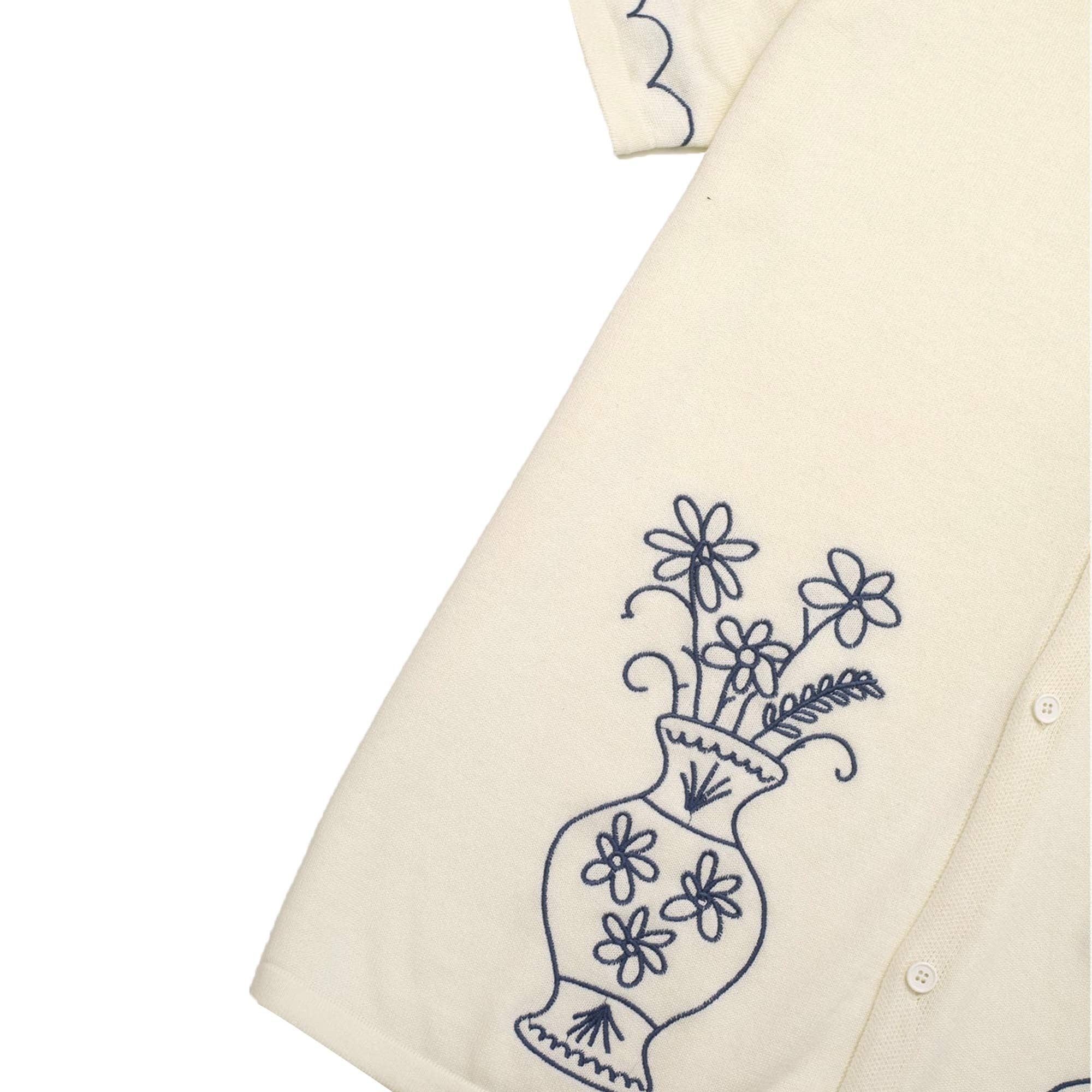 Service Works Knitted Vase Shirt - Khaki