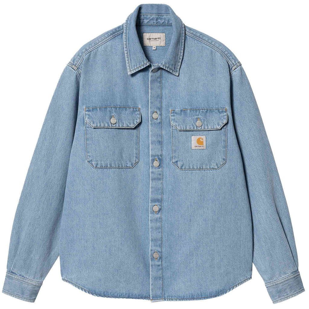 Carhartt WIP Harvey Shirt Jacket - Blue Stone