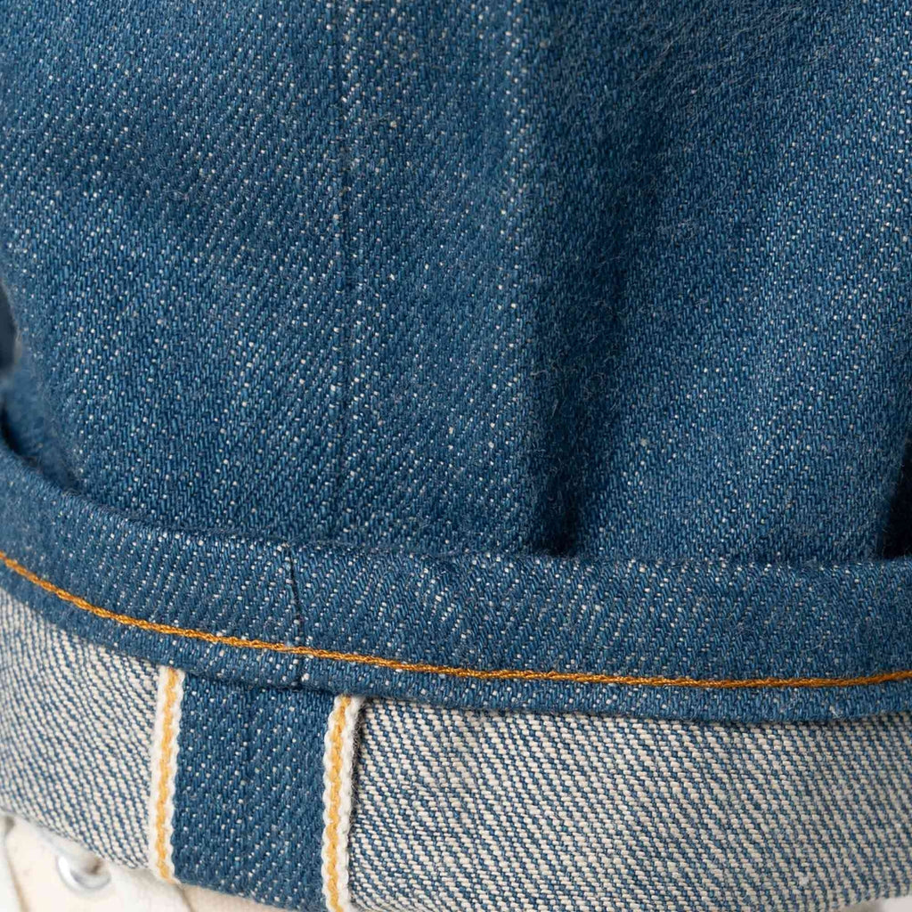 Naked and Famous Denim Weird Guy Oceans Edge Selvedge Jeans - Blue