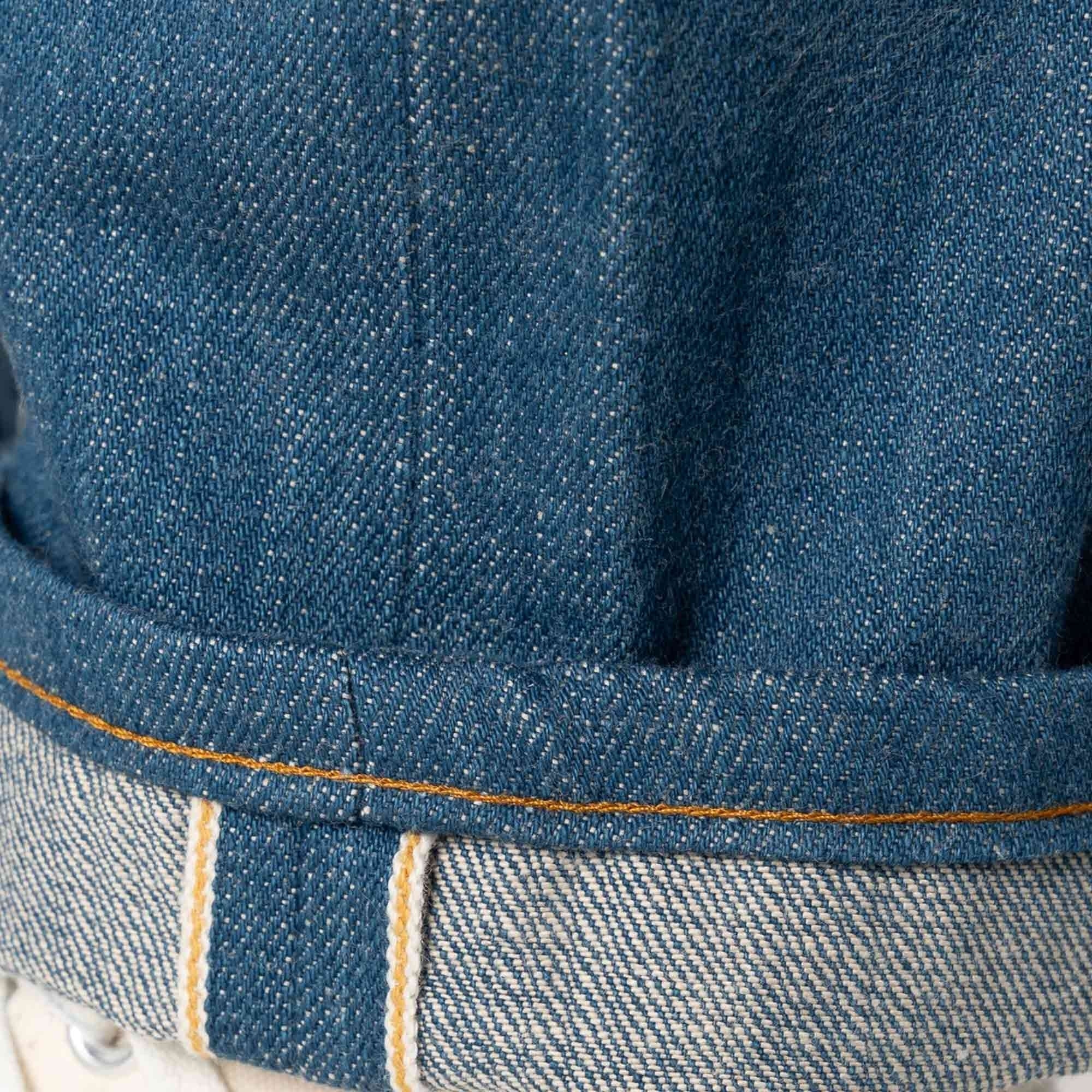 Naked and Famous Denim Weird Guy Oceans Edge Selvedge Jeans - Blue