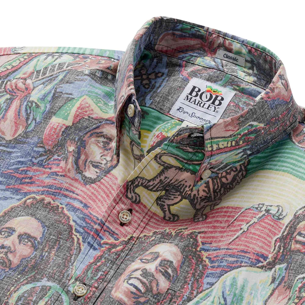 Reyn Spooner Bob Marley Shirt - Black
