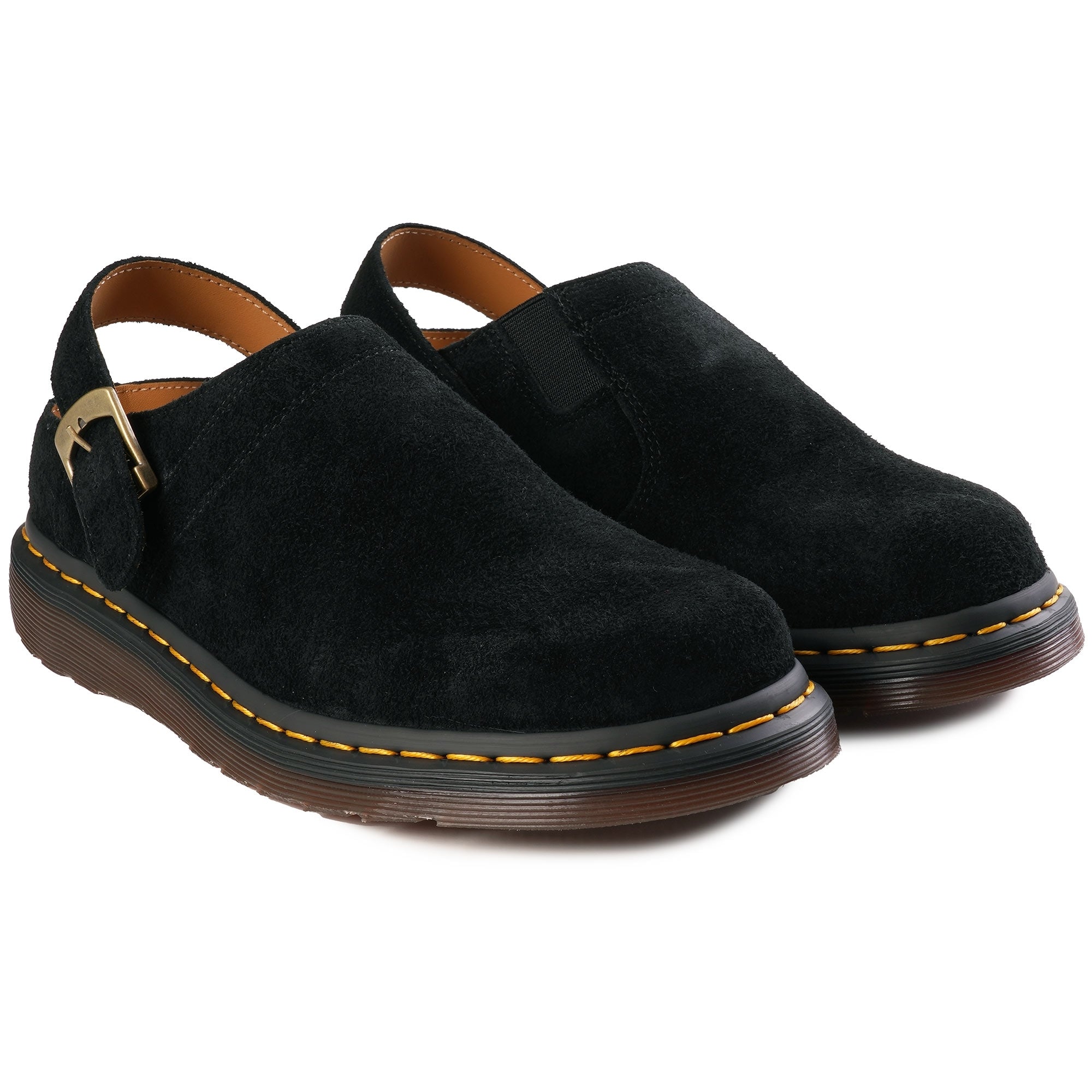 Dr. Martens Unisex Isham Desert Oasis Suede - Black