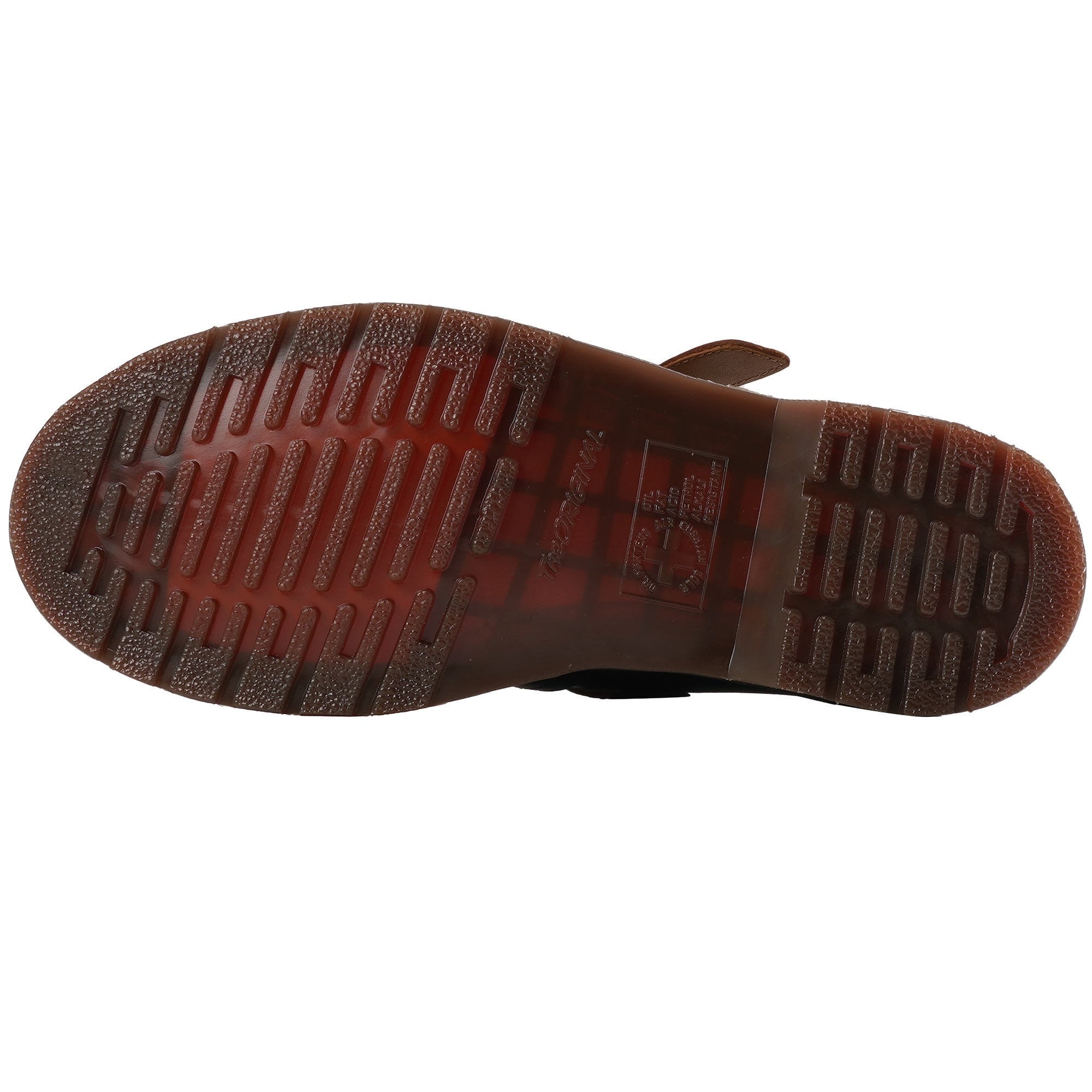 Dr. Martens Womens T-Bar Shoes - Whiskey