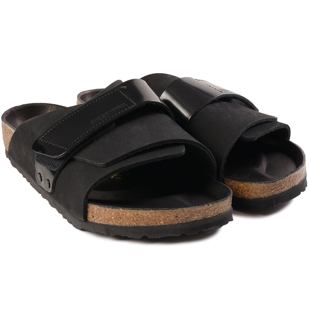 Birkenstock Womens Kyoto Nubuck Leather - Black