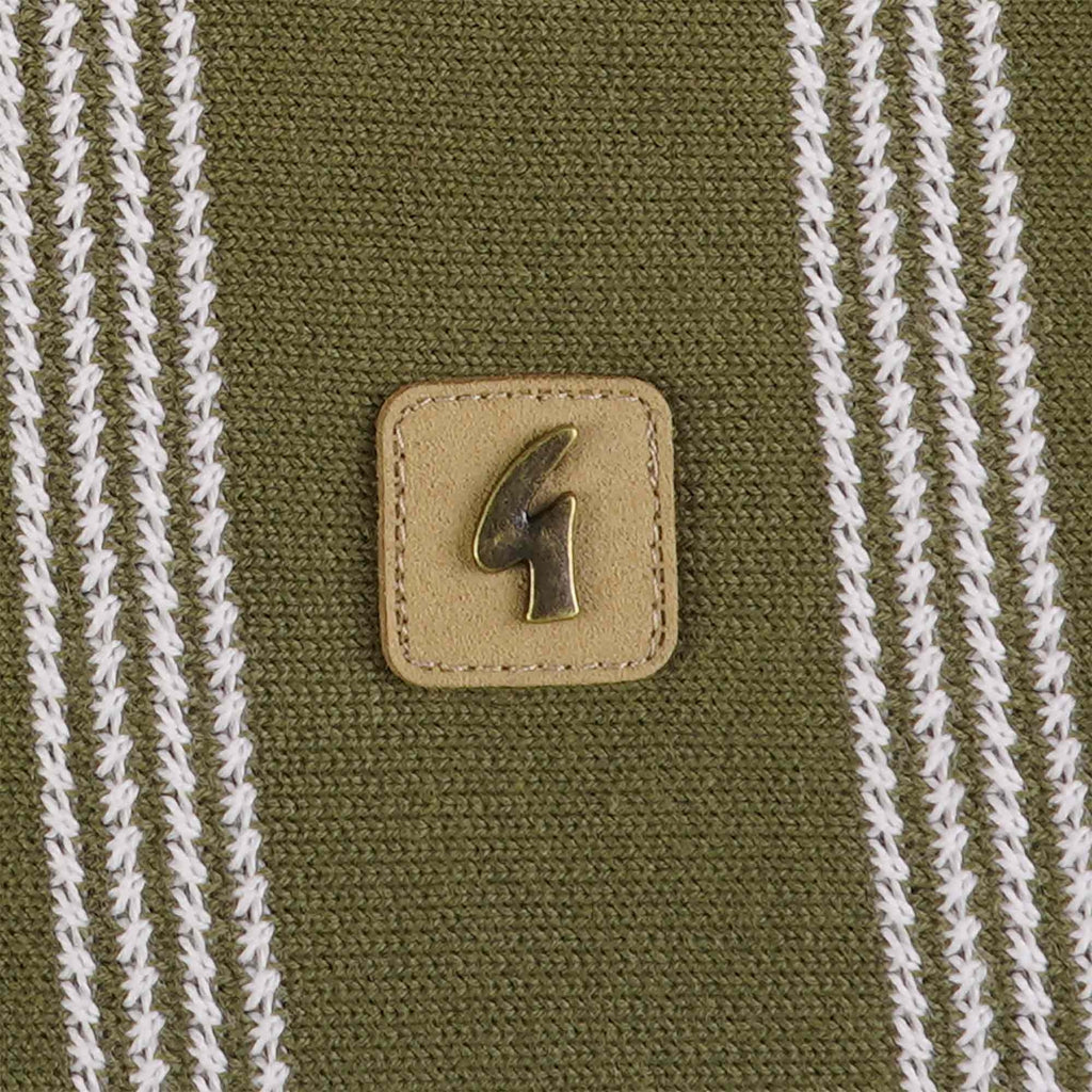 Gabicci Vintage Dante Knitted Polo Shirt - Spruce