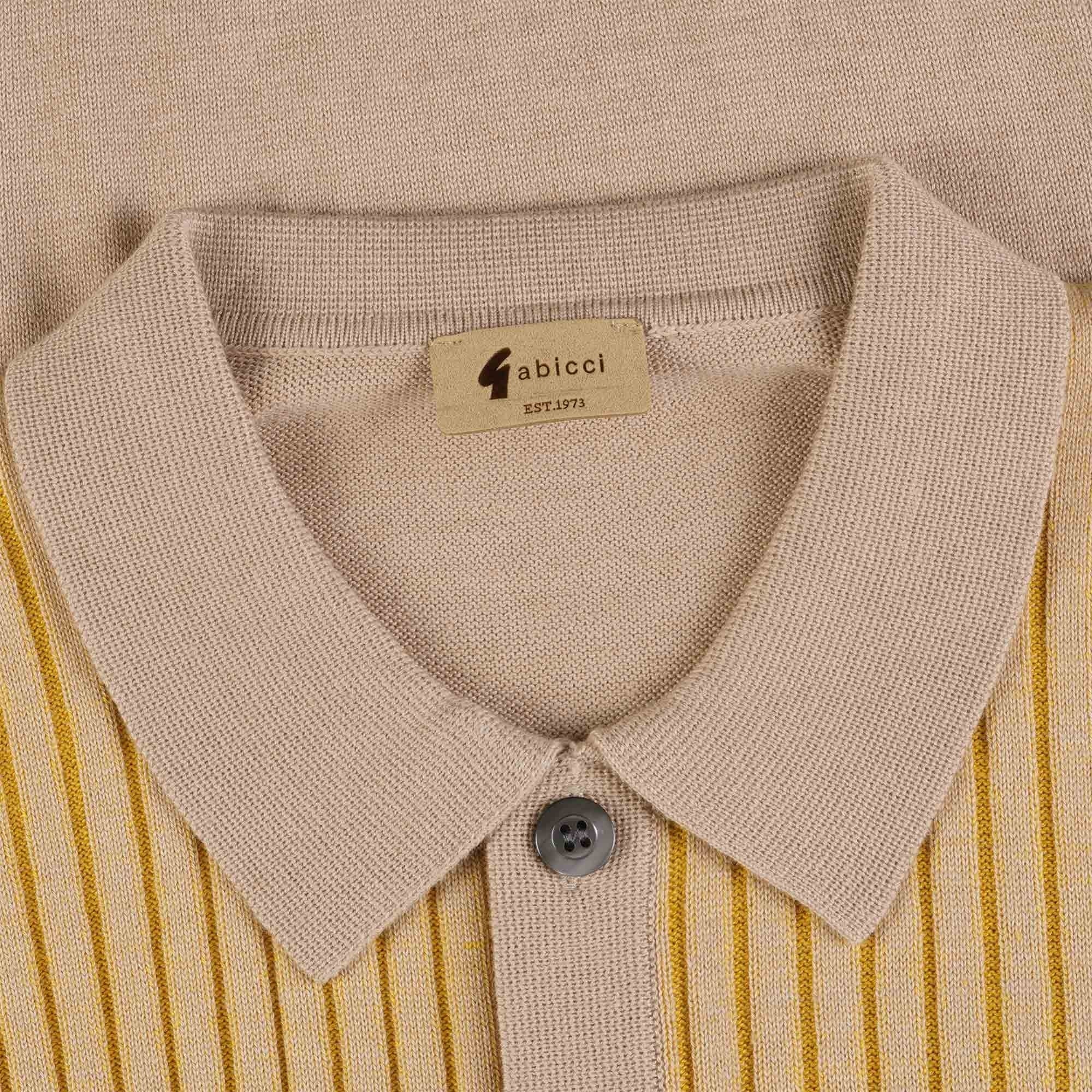Gabicci Vintage Marconi Polo Shirt - Granola