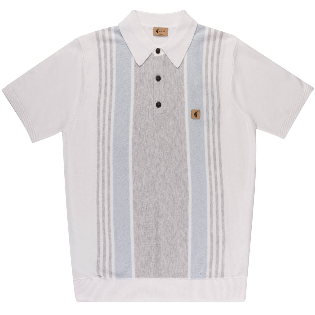 Gabicci Vintage Searle Polo Shirt - White