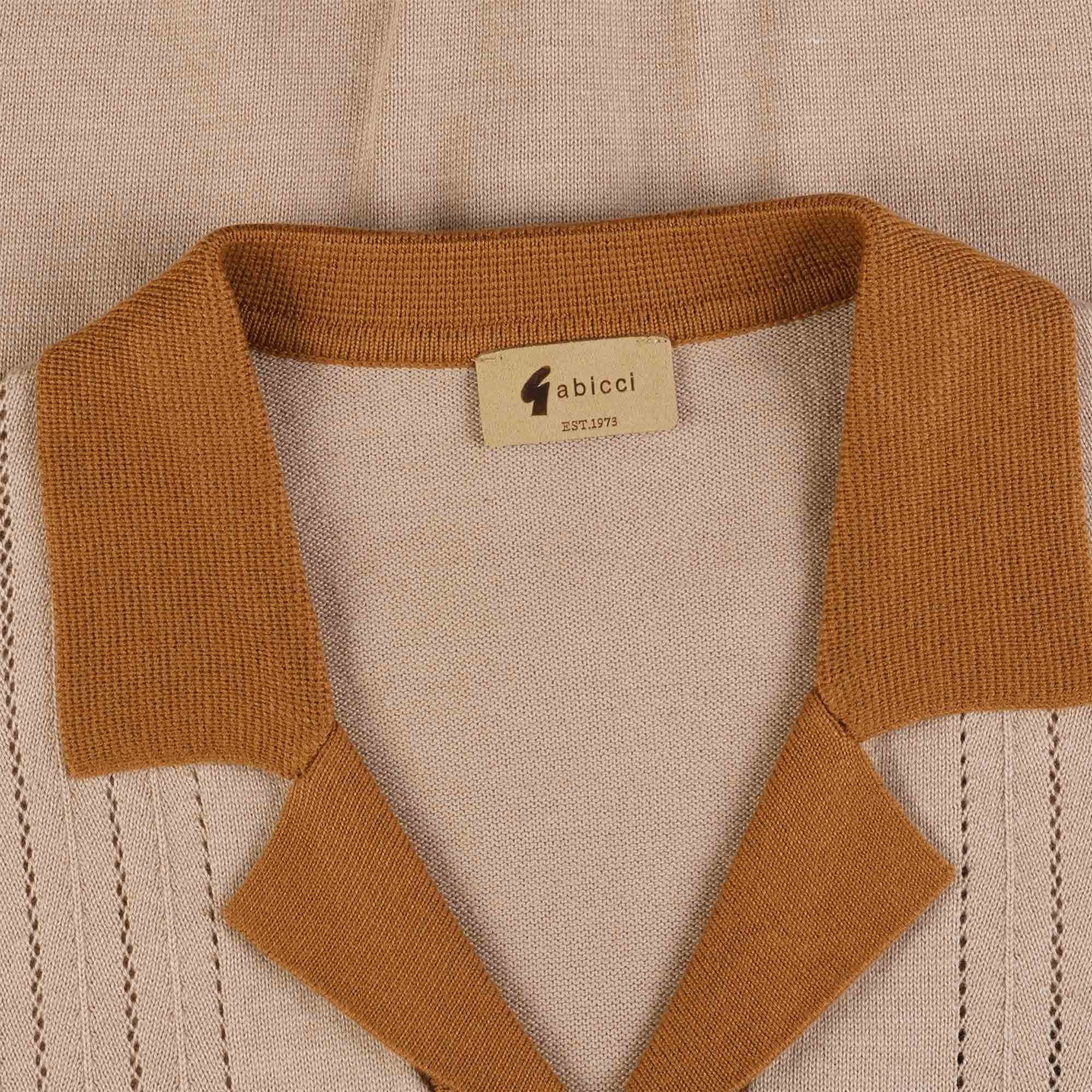 Gabicci Vintage Arlo Polo Shirt - Granola