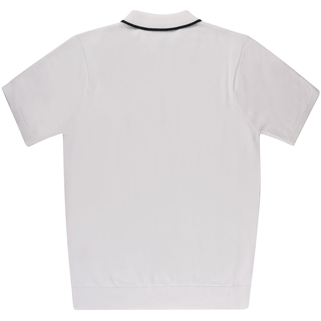 Gabicci Vintage Pierre Polo Shirt - White