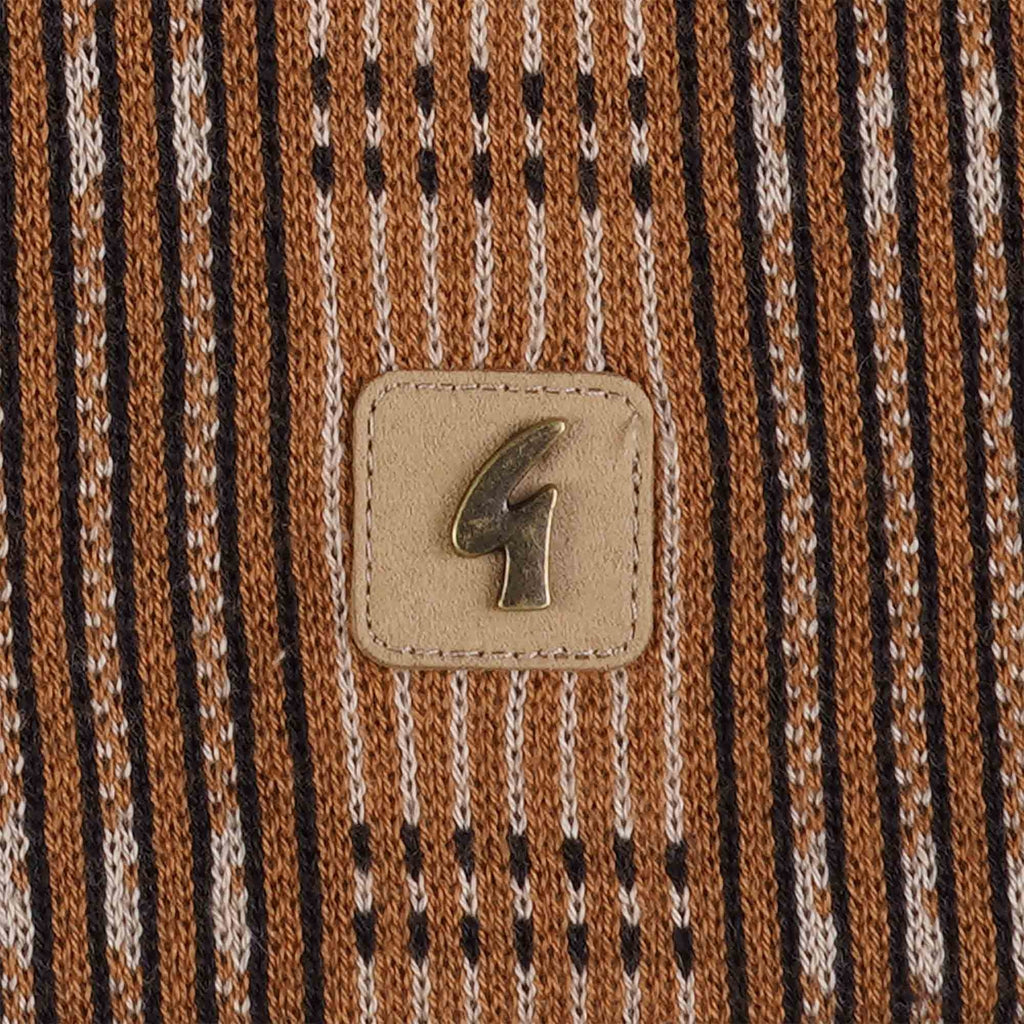 Gabicci Vintage Enrico Polo Shirt - Walnut
