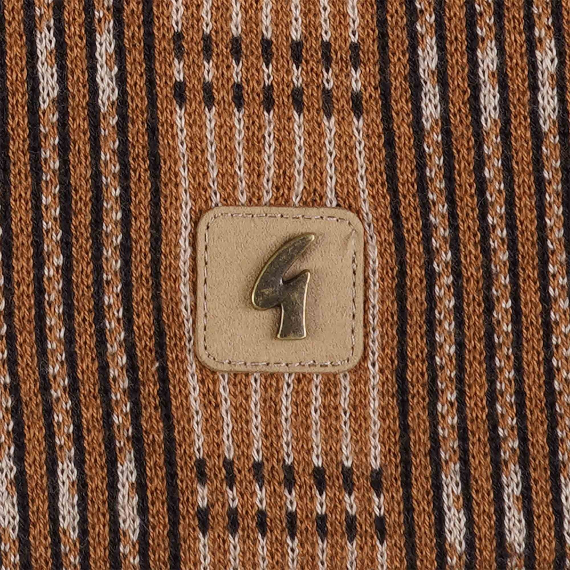 Gabicci Vintage Enrico Polo Shirt - Walnut
